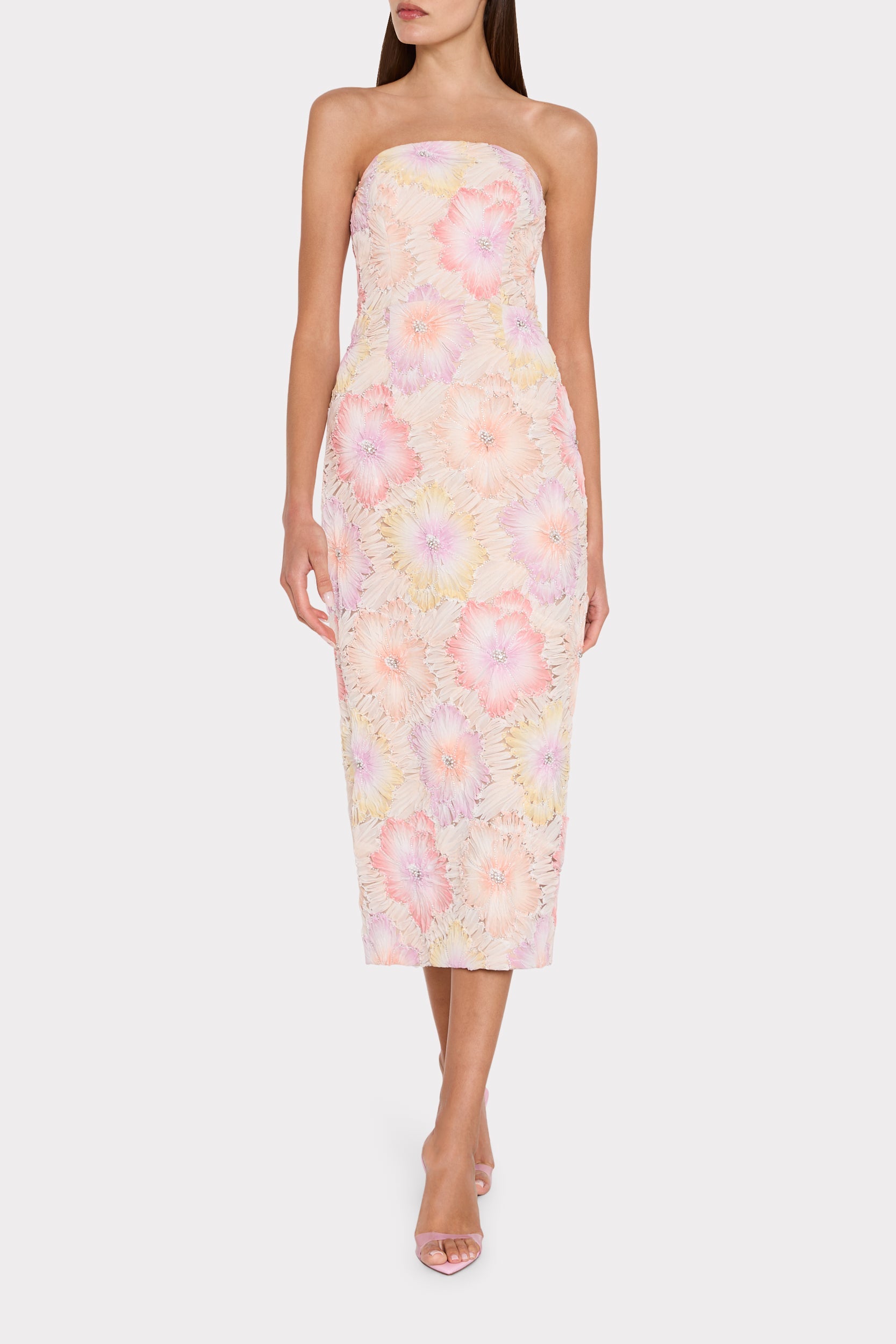 Kait Floral Embroidered Dress