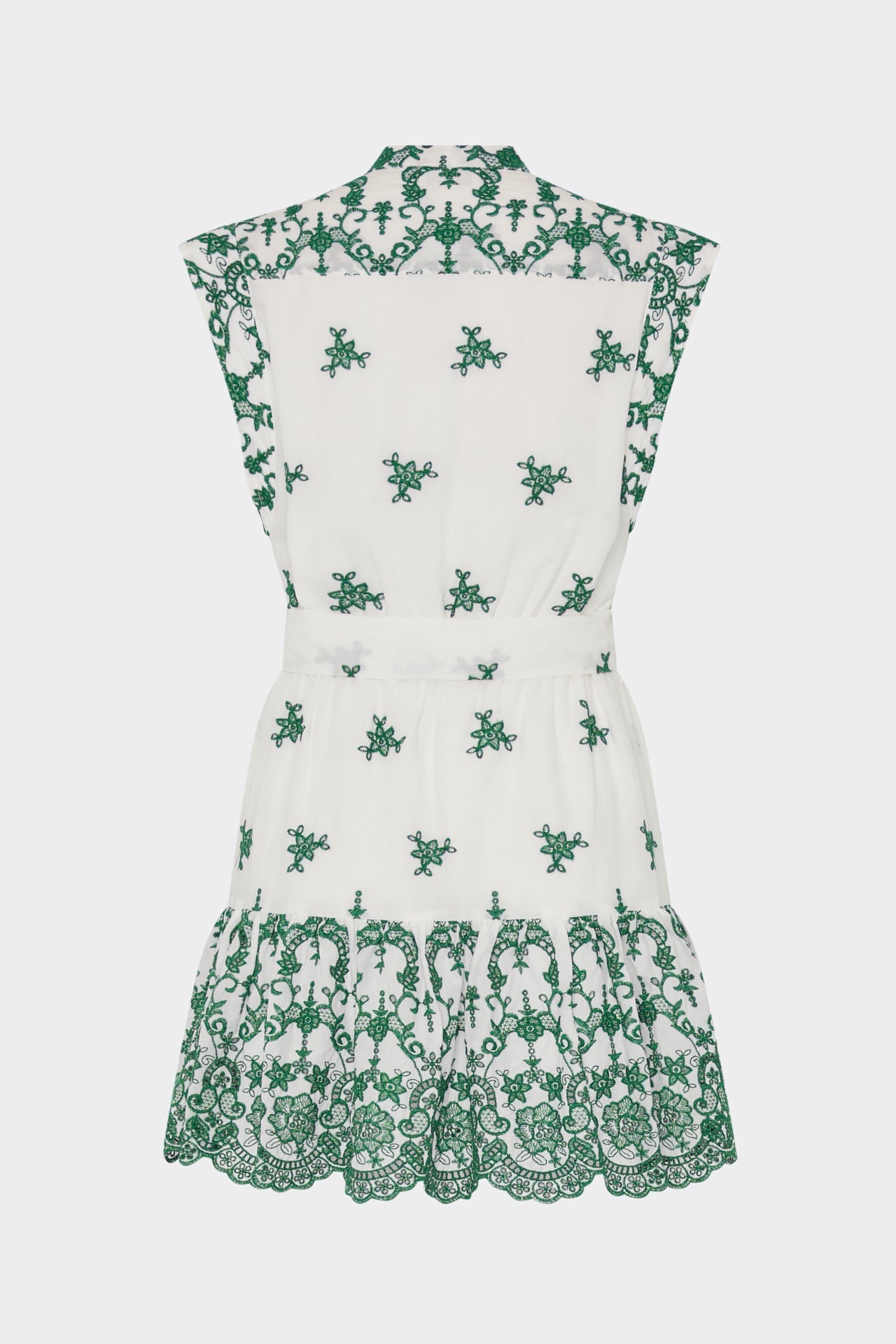 Neelie Embroidered Mini Dress