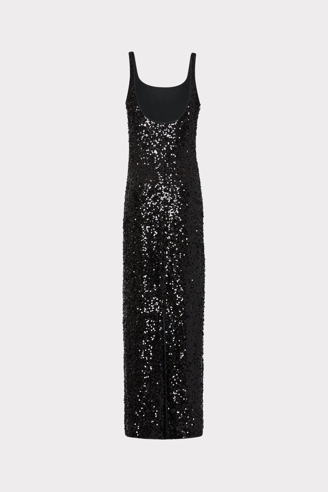Tatum Stretch Shimmer Sequins Scoop Neck Dress