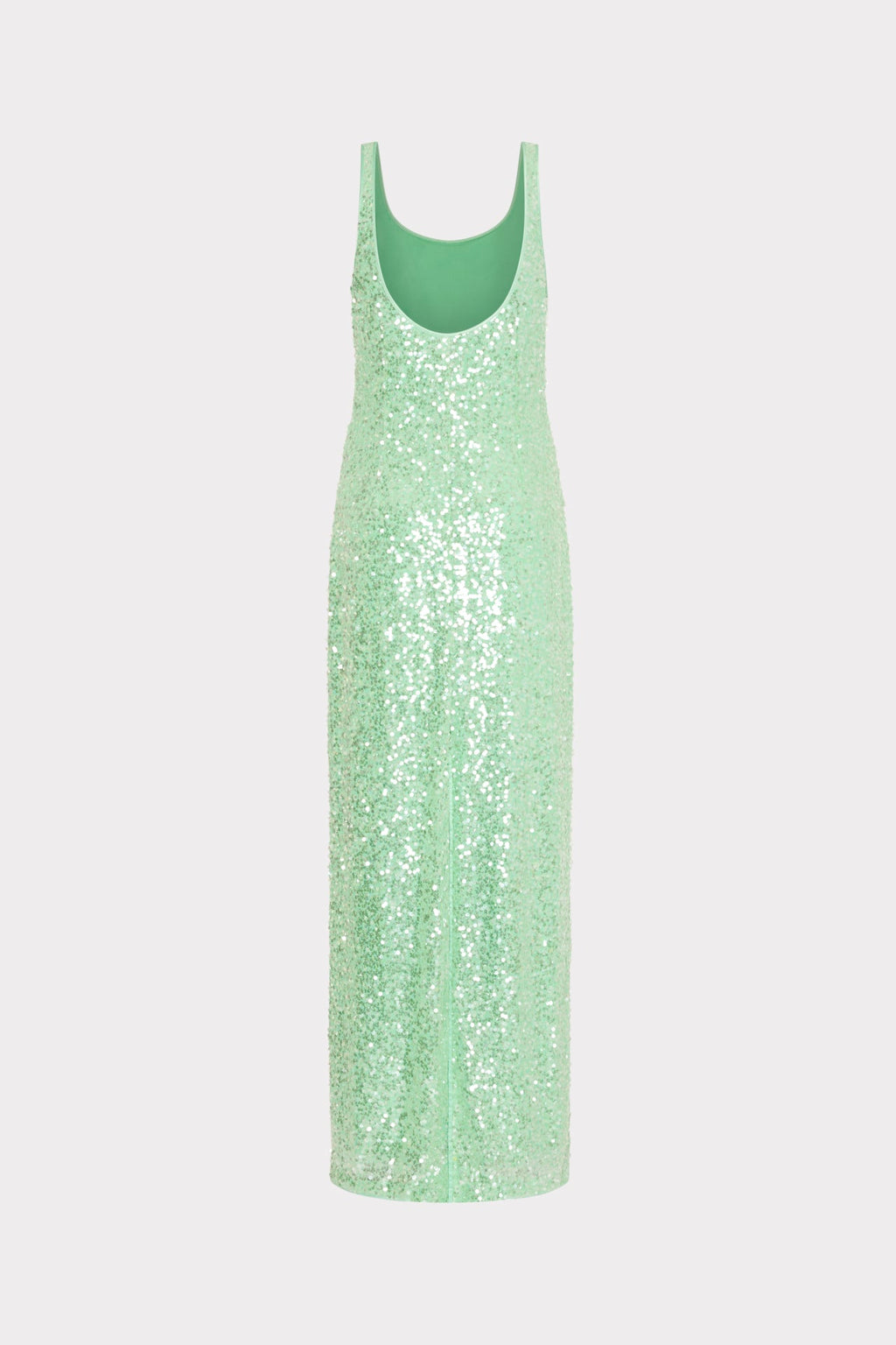 Tatum Stretch Shimmer Sequins Scoop Neck Dress