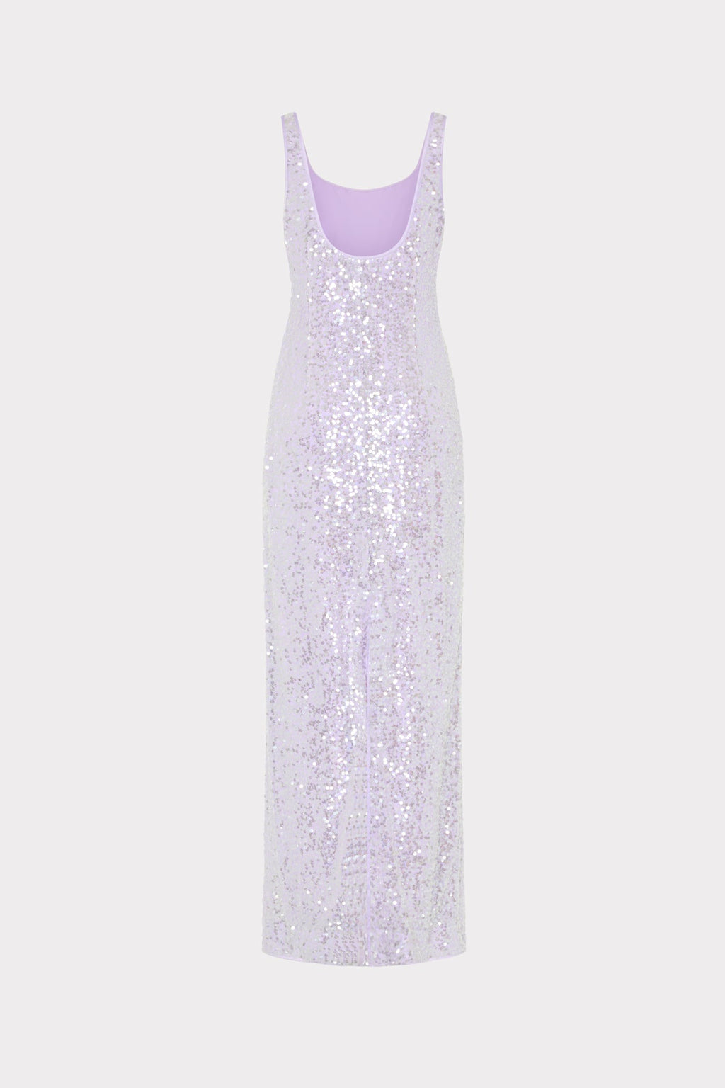 Tatum Stretch Shimmer Sequins Scoop Neck Dress