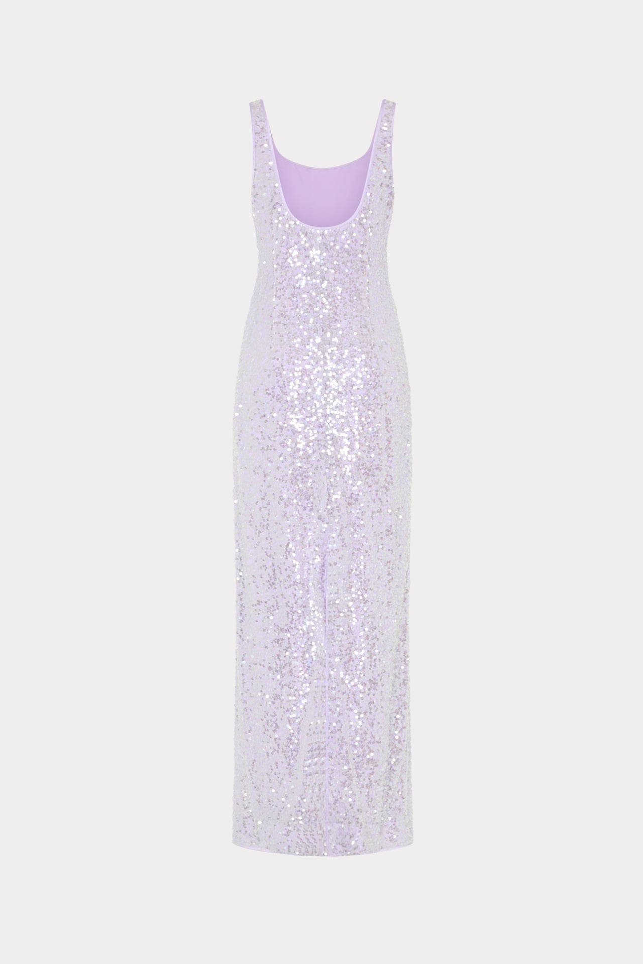 Tatum Stretch Shimmer Sequins Scoop Neck Dress