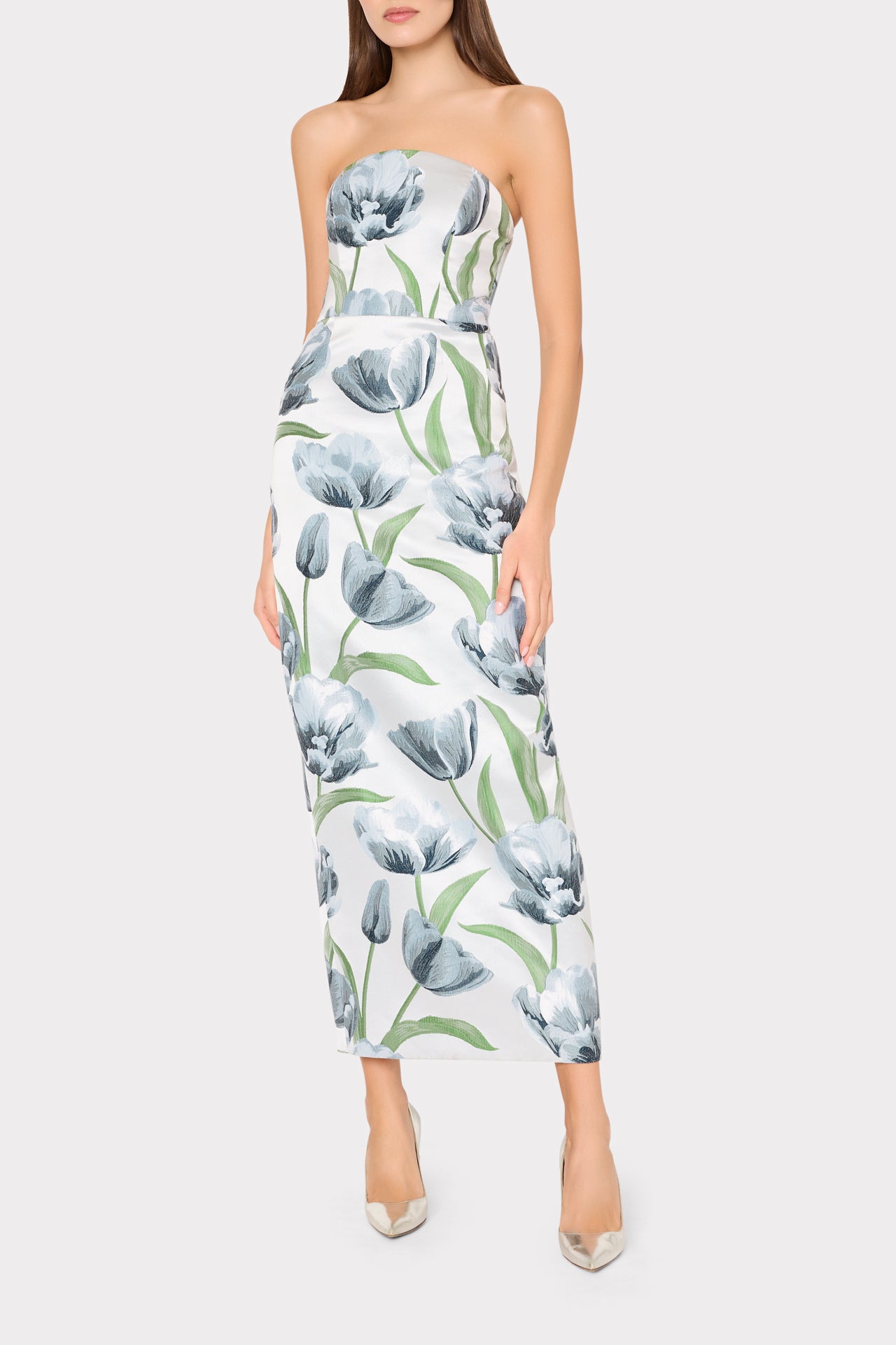 Orion Tulip Jacquard Dress