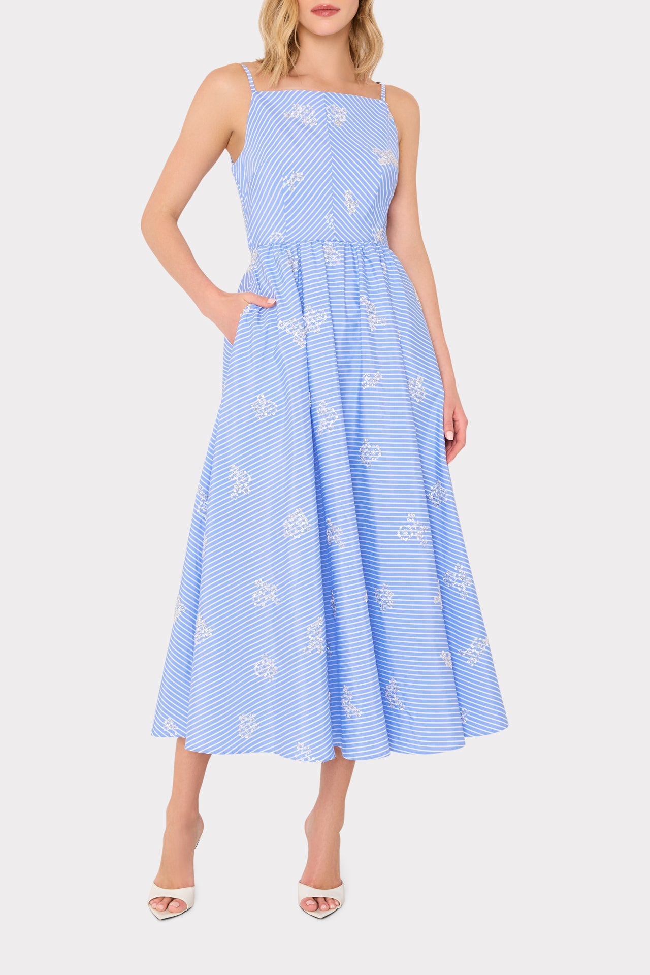 Emily Beaded Midi Dress