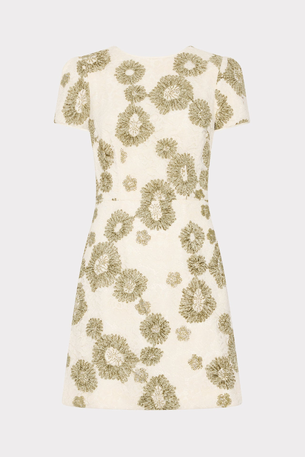 Daisy Embroidered Mini Dress