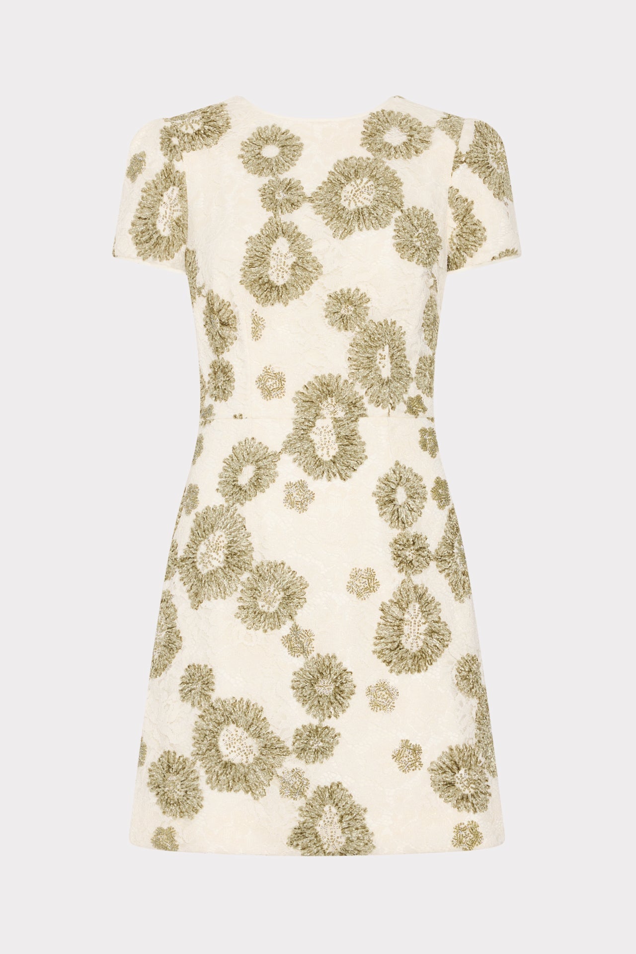 Daisy Embroidered Mini Dress