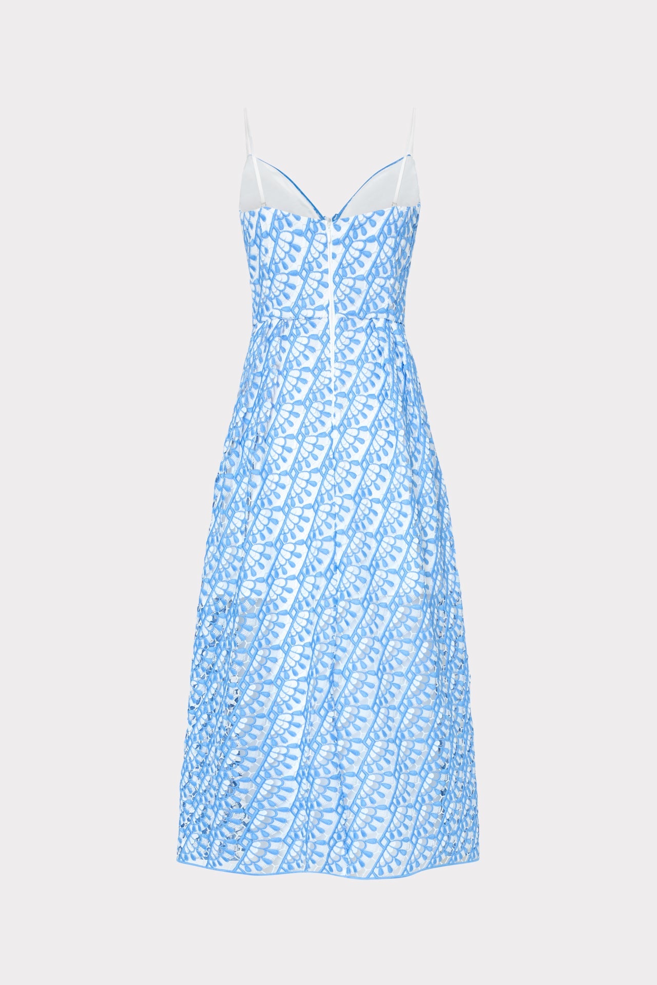 Hazel Embroidered Midi Dress