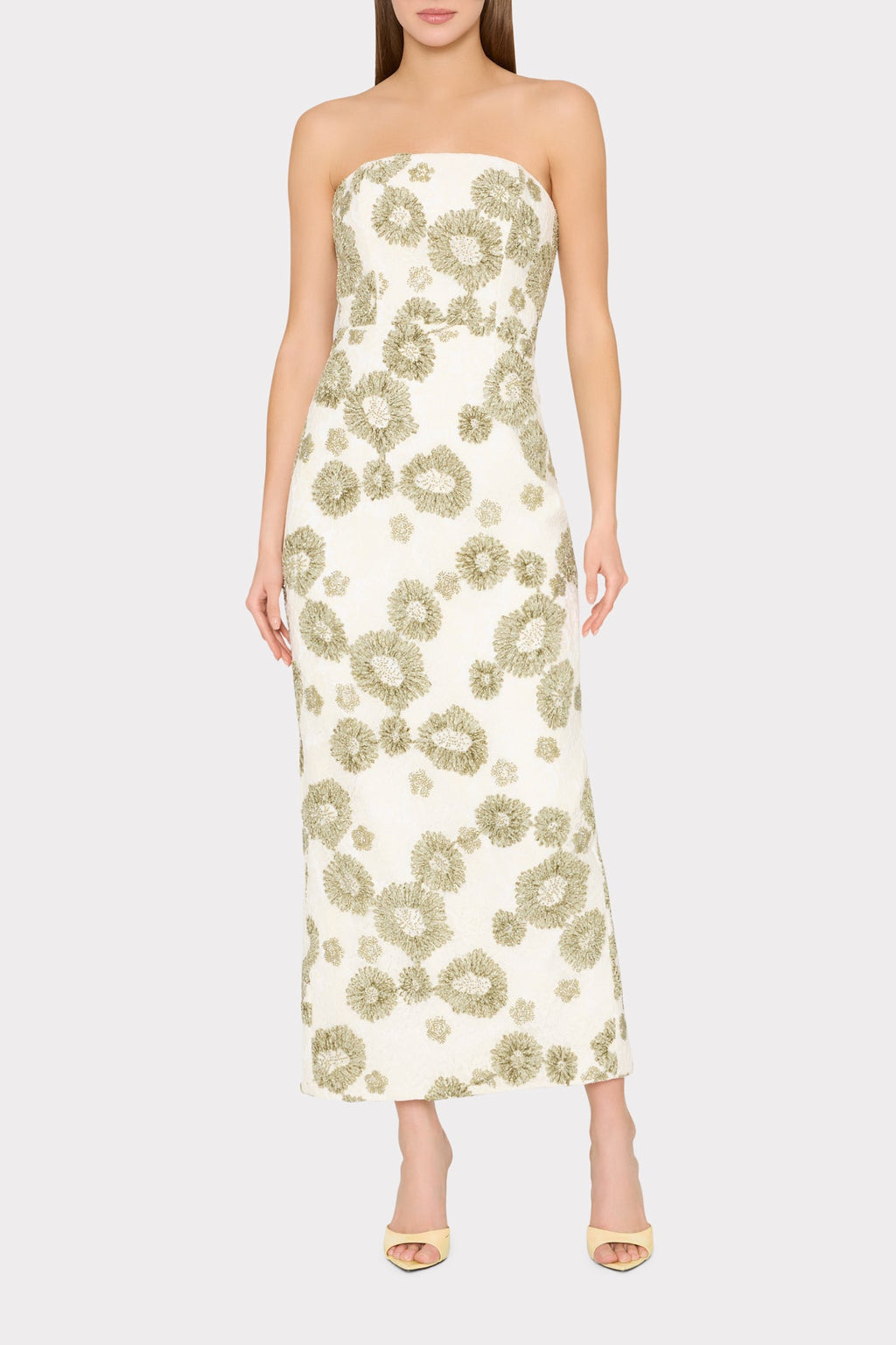 Jasmine Embroidered Lace Dress