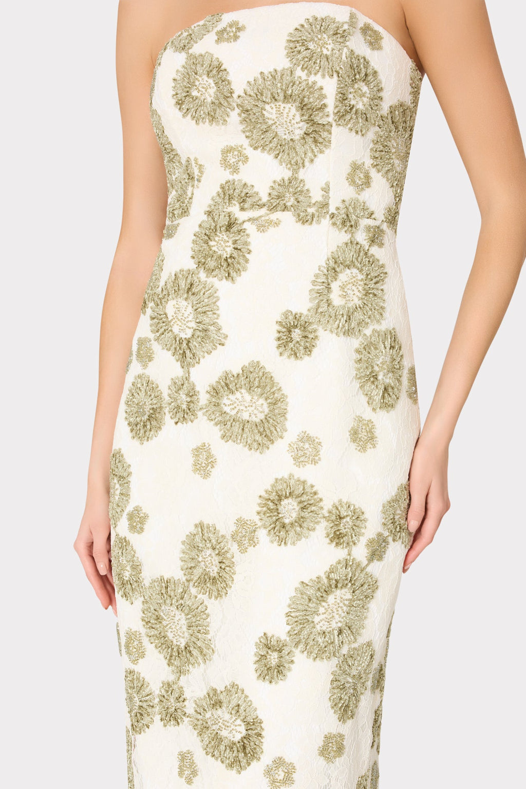 Jasmine Embroidered Lace Dress