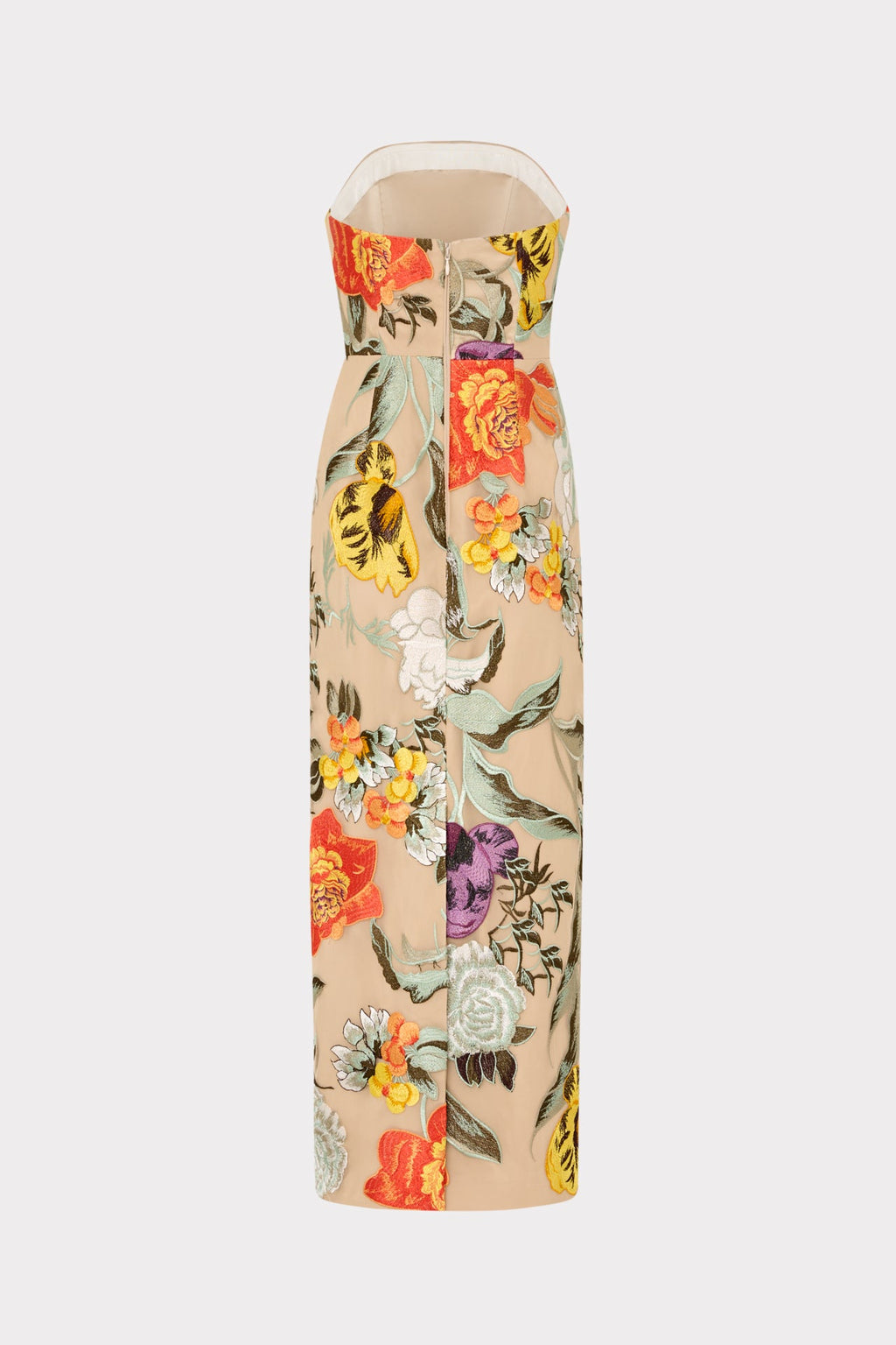 Shiloh Embroidered Midi Dress
