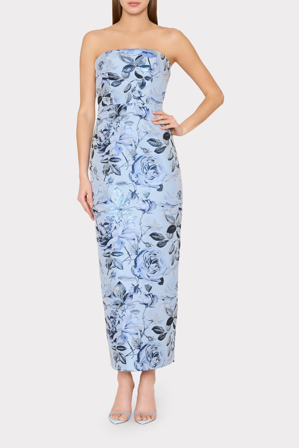 Ella Jacquard Maxi Dress