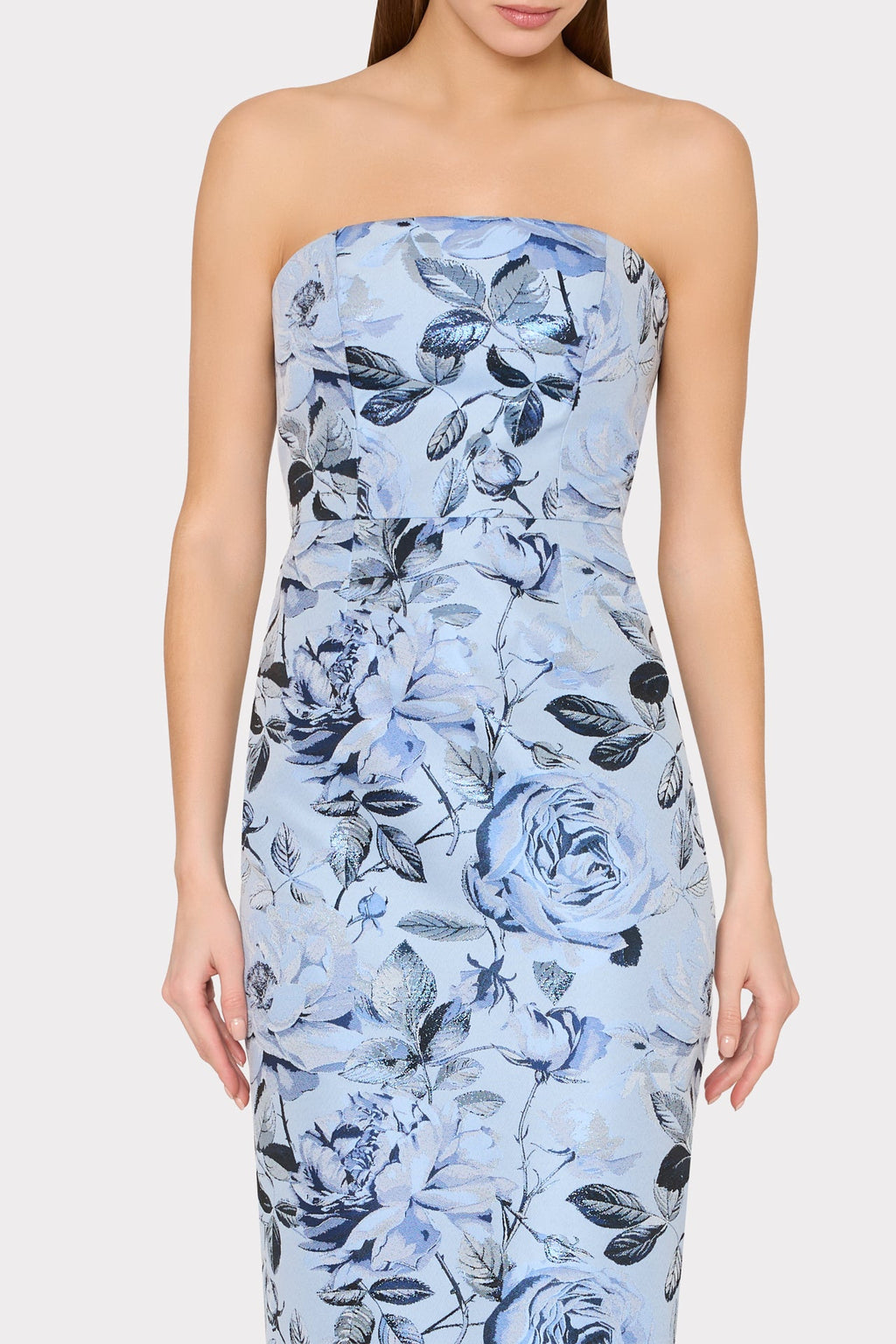 Ella Jacquard Maxi Dress