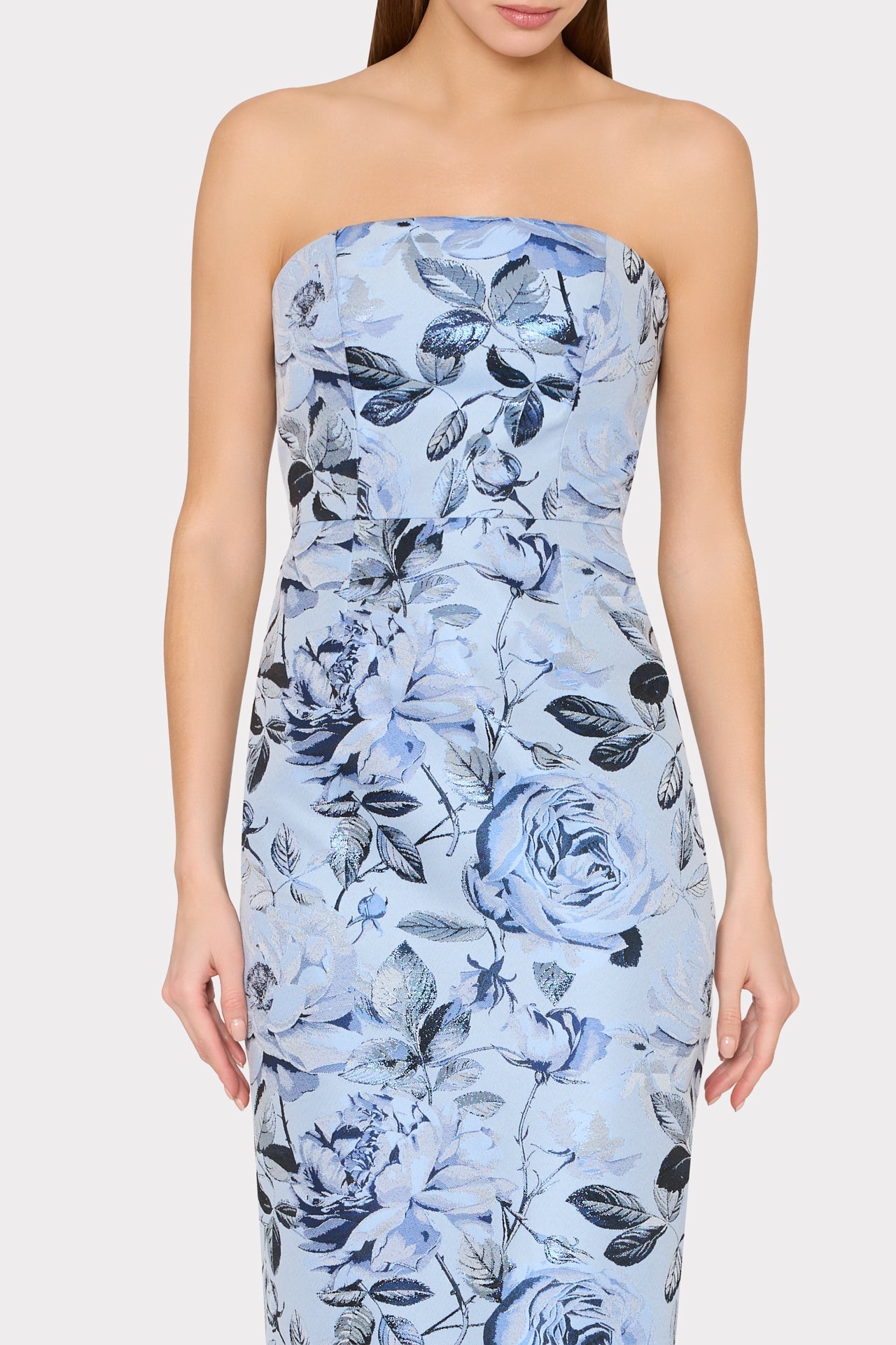 Ella Jacquard Maxi Dress