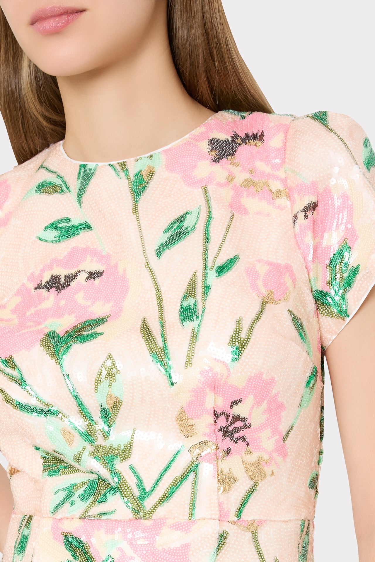 Rowen Floral Sequin Dress