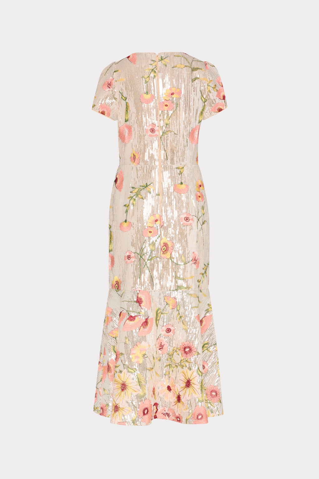 Tahlia Floral Sequins Embroidery Dress
