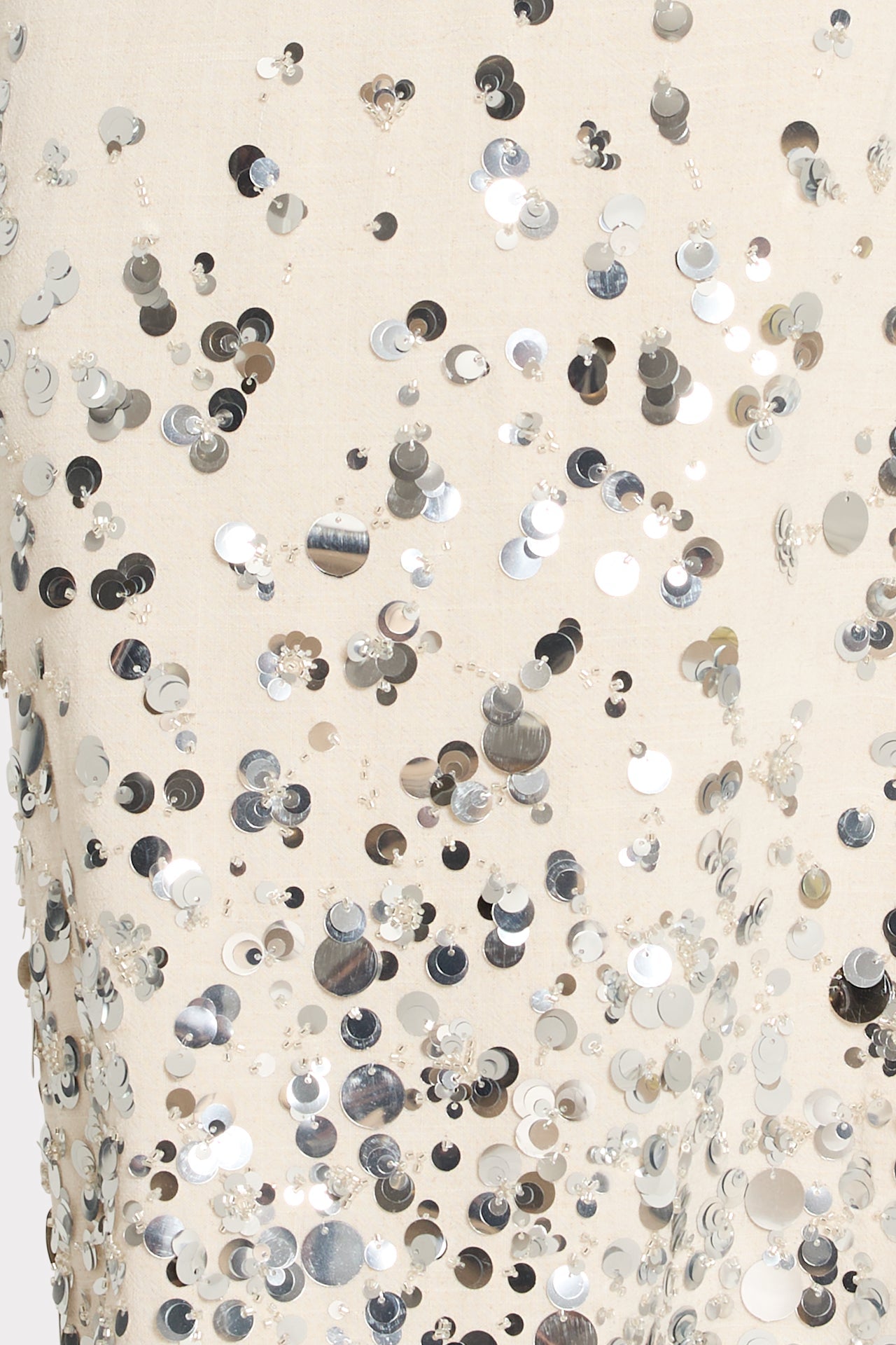 Lily Sequin Linen Dress