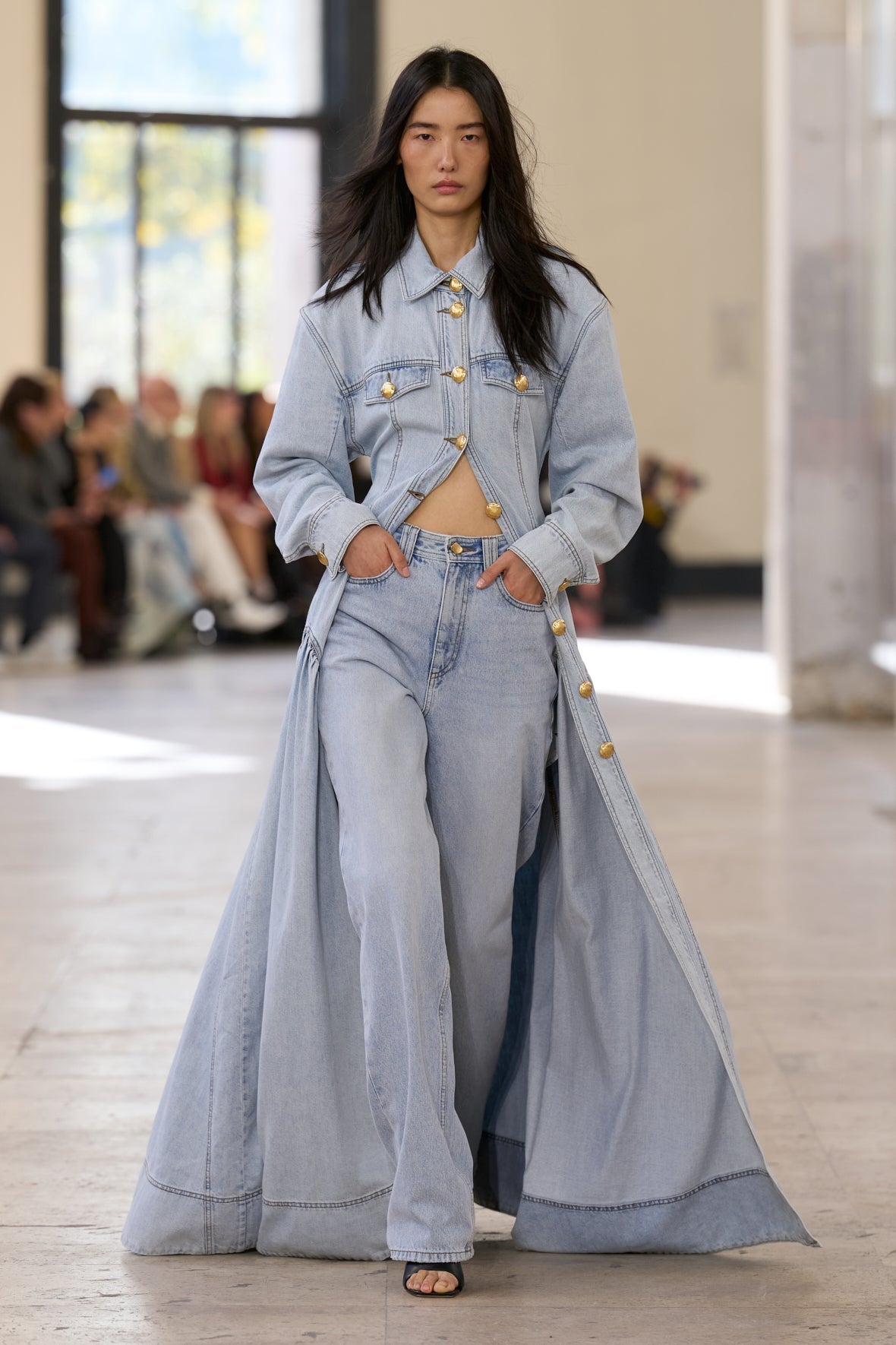Noa Denim Maxi Dress