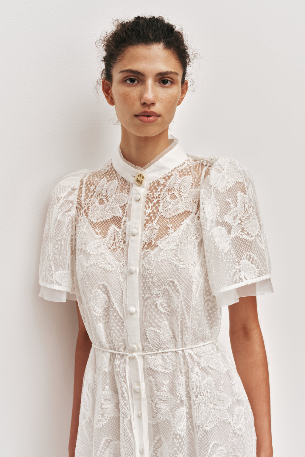 Pippa Lace Midi Dress