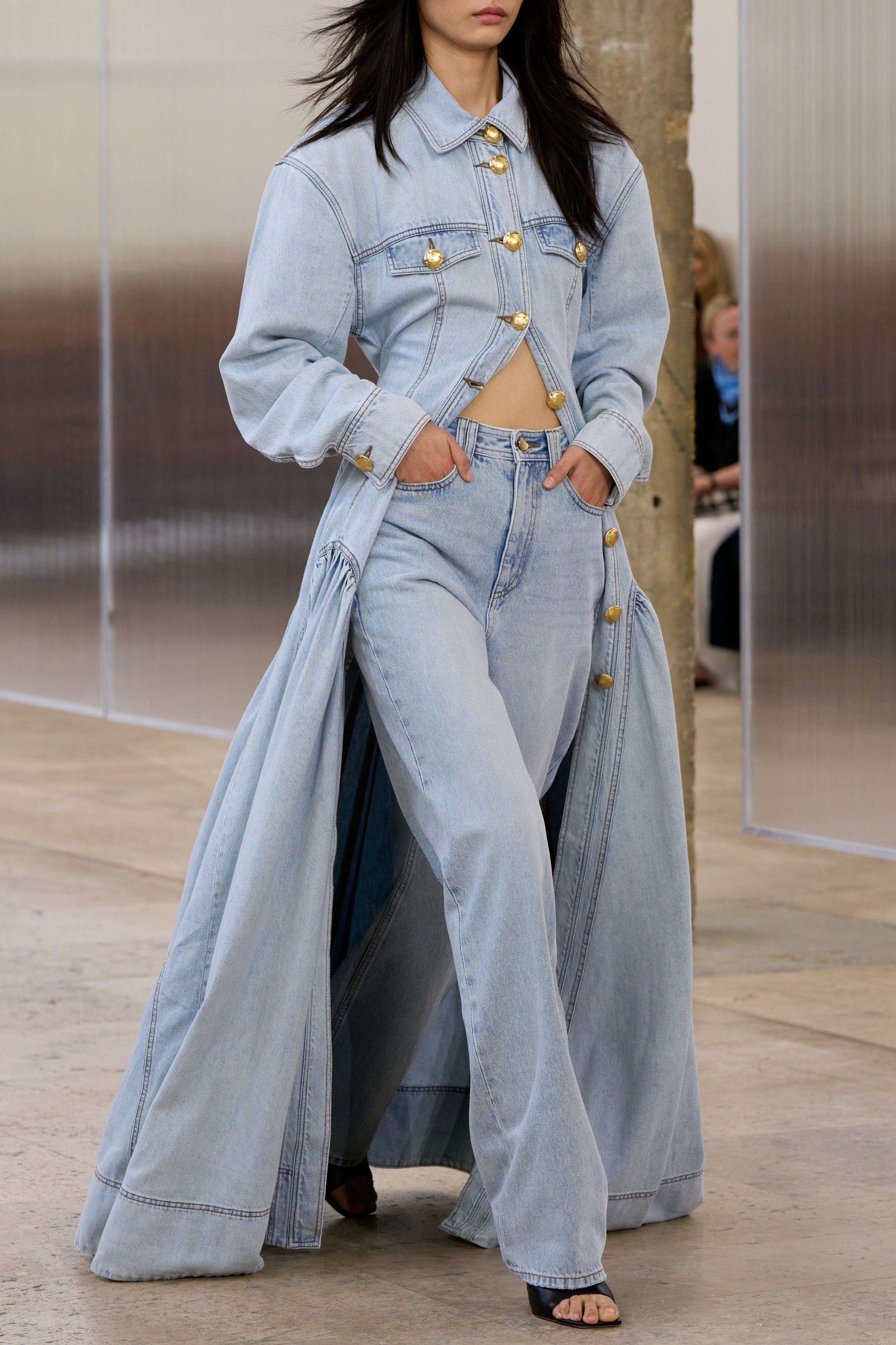 Noa Denim Maxi Dress
