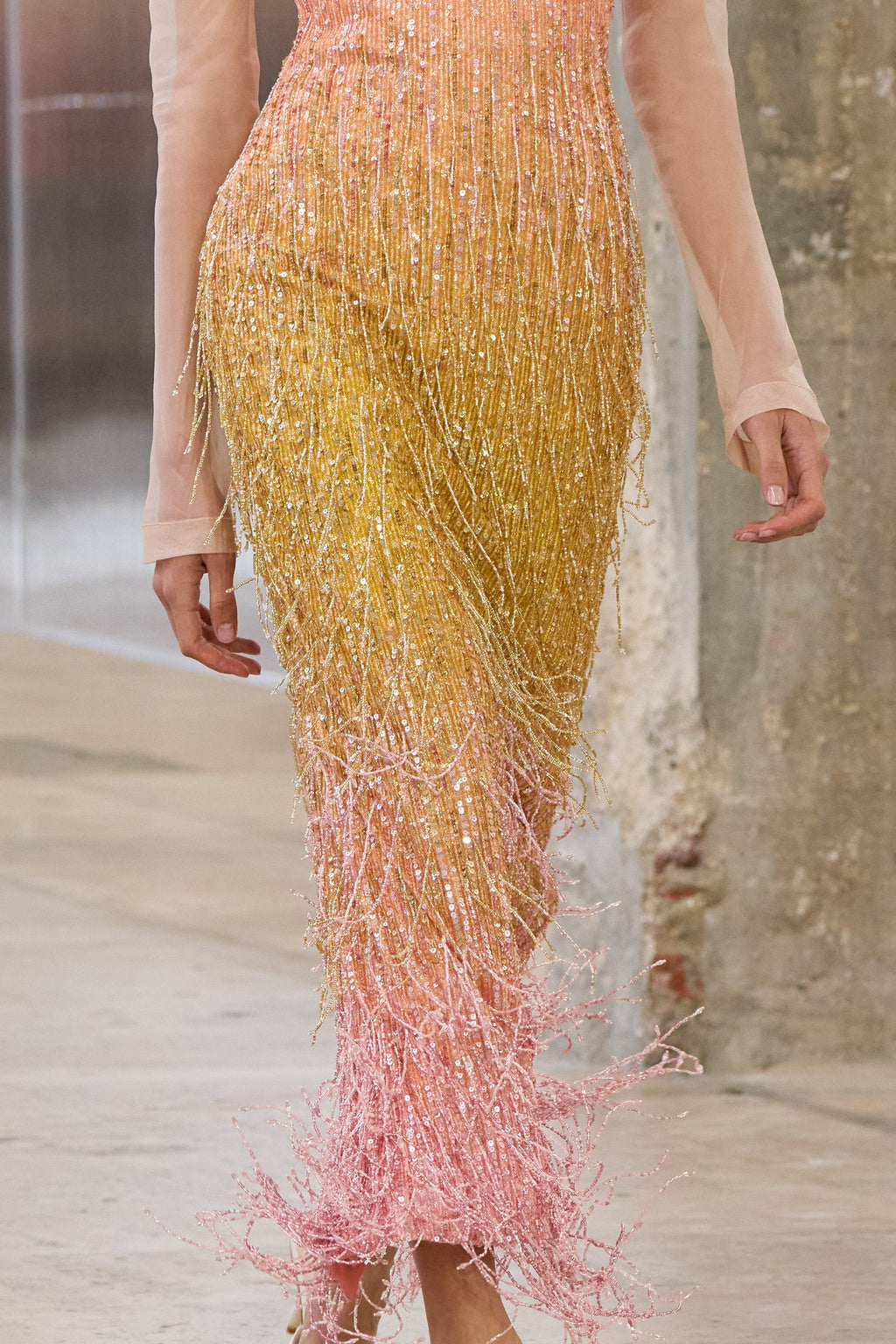 Amulet Sequin Midi Dress
