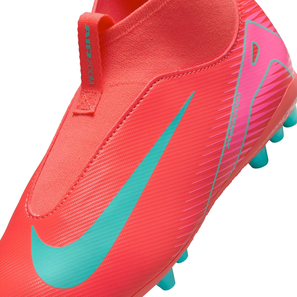 Nike Jr. Mercurial Superfly 10 Academy Little/Big Kids' AG High-Top Soccer Cleats