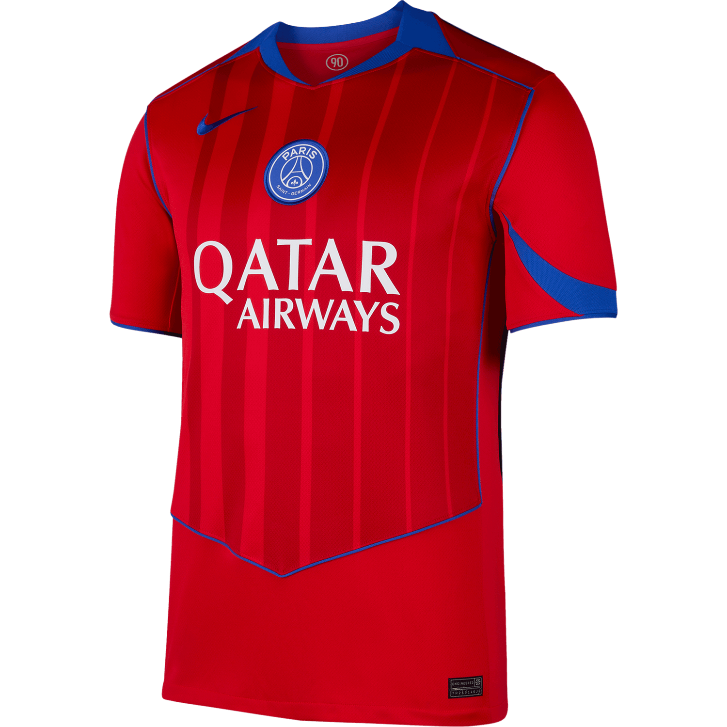 NIKE PSG 2025/26 STADIUM THIRD MEN'S DRI-FIT TOTAL 90 SOCCER REPLICA JERSEY