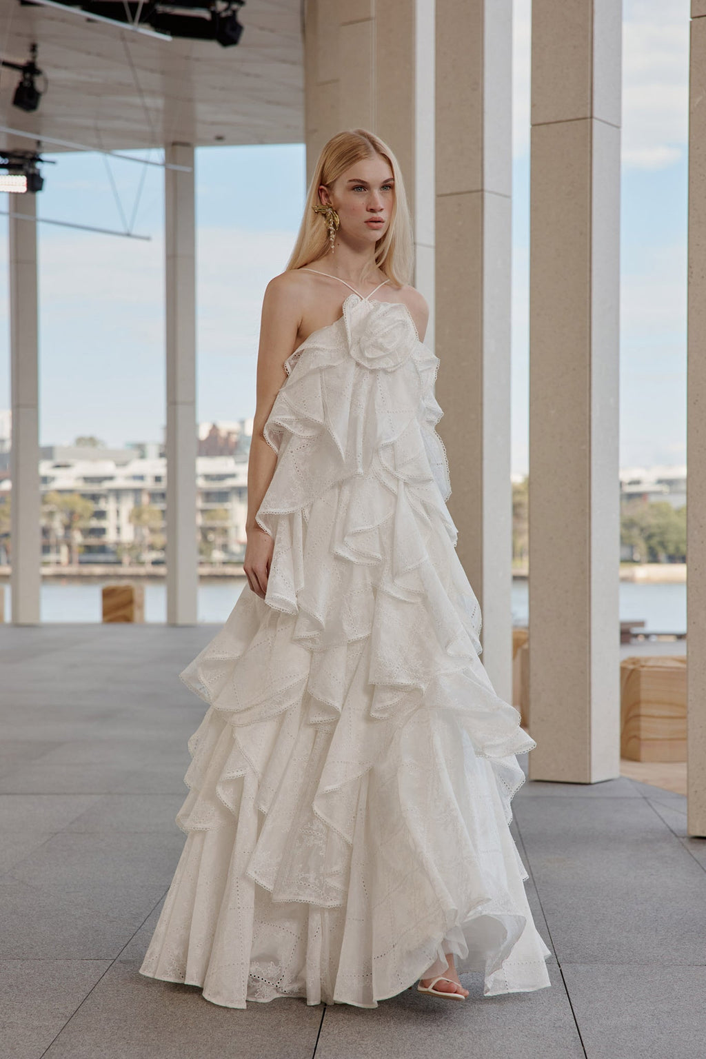 Merritt Embroidered Gown