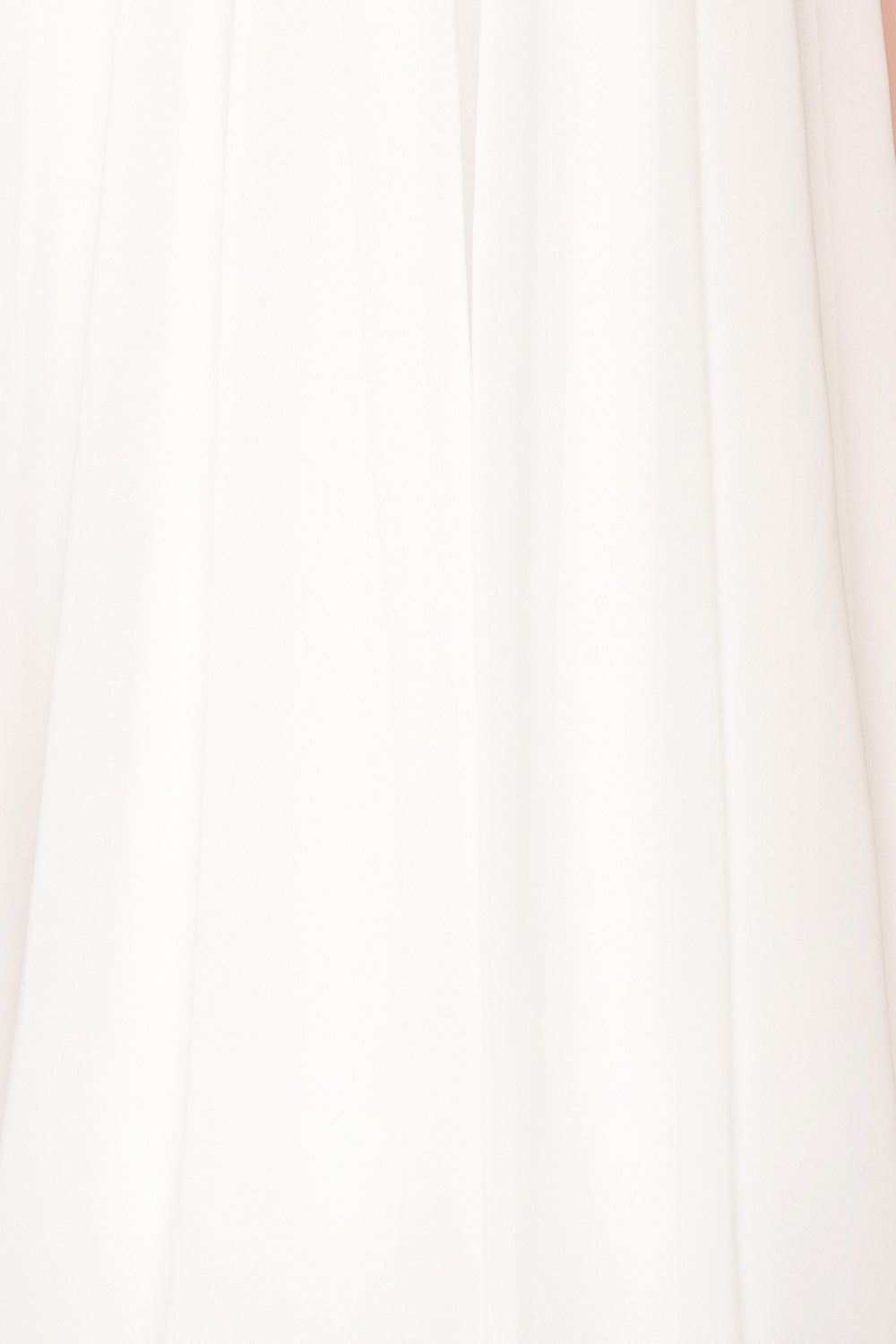 Amanda | White Off-Shoulder Wedding Dress