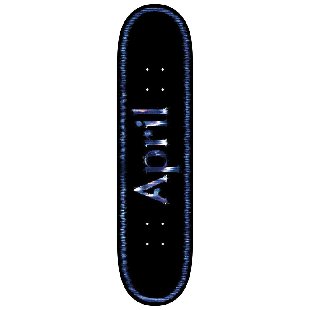 April Skateboard Deck Twin Og Logo Fractured 8.5" x 32.25"