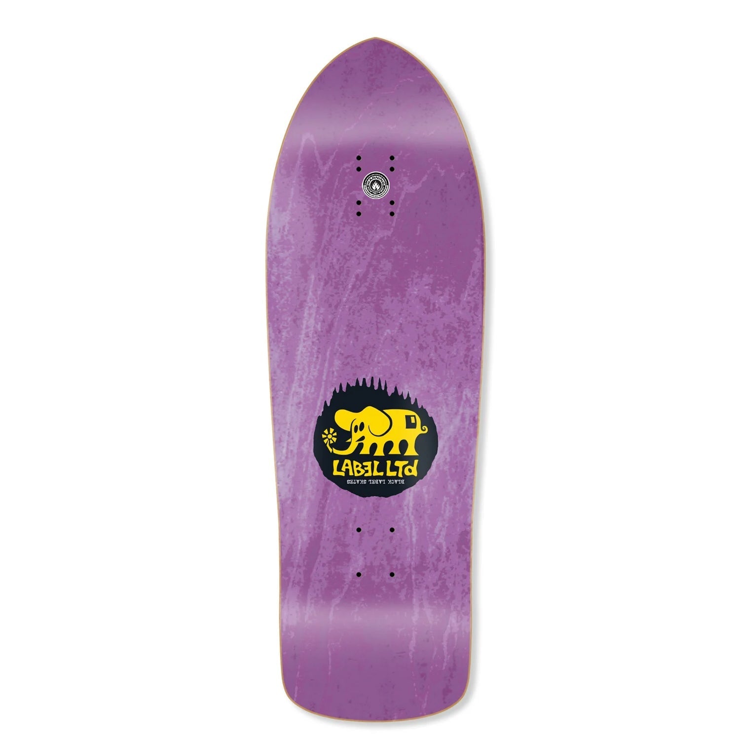 Black Label Skateboard Deck Riky Barnes Biodegradable Assorted 10.25" x 31"