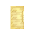 S.T. Dupont Le Grand Guilloche Monogram 1872 Gold Lighter/Briquet C23178