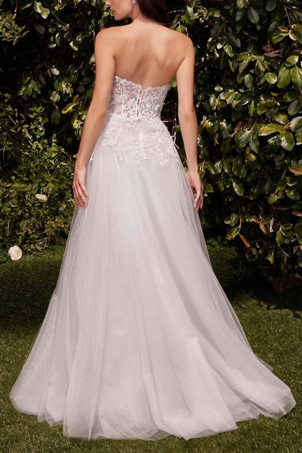 Clarissa | Strapless Corset Wedding Dress