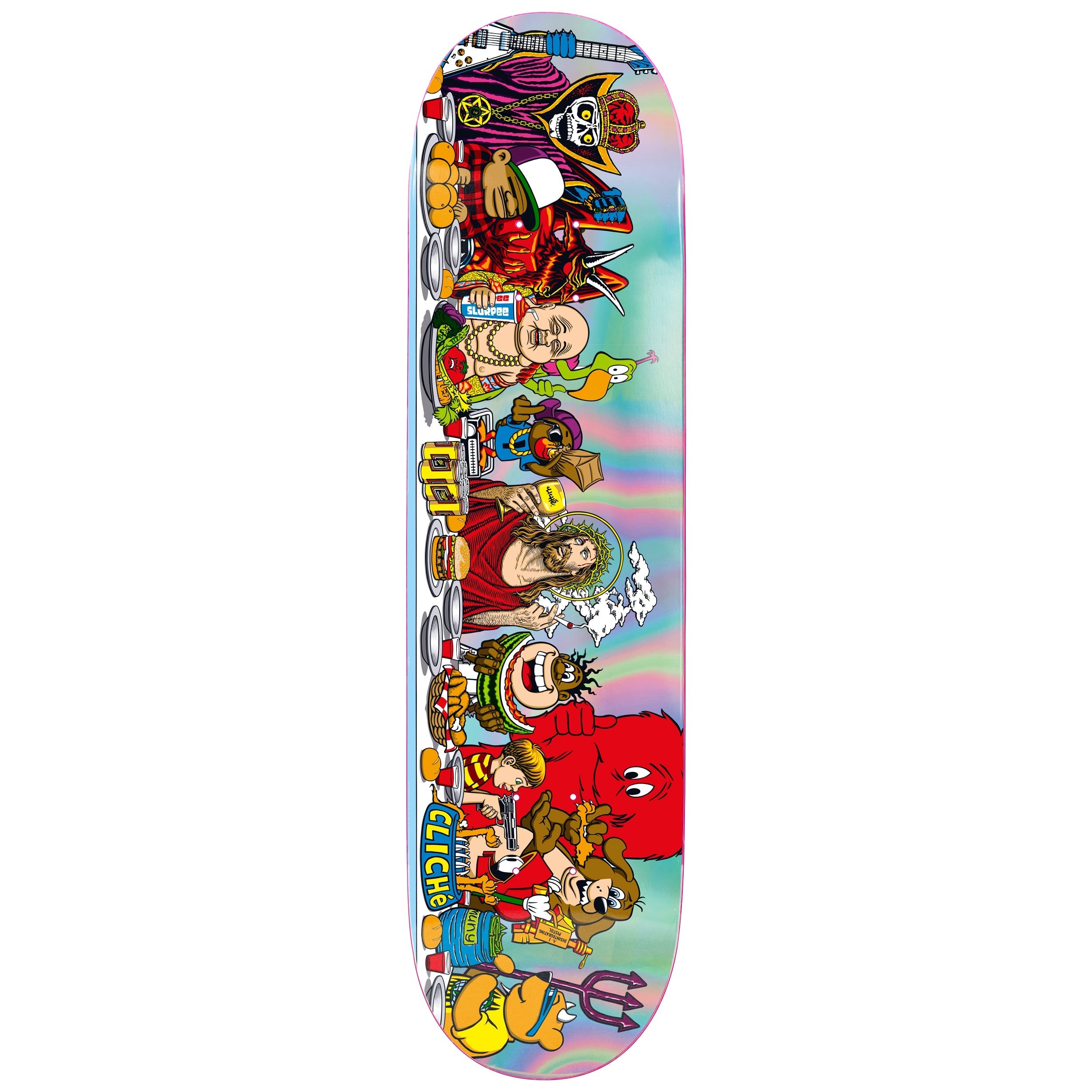 Cliche Skateboard Deck Last Supper Golden Ticket Blind Bag 8.5"