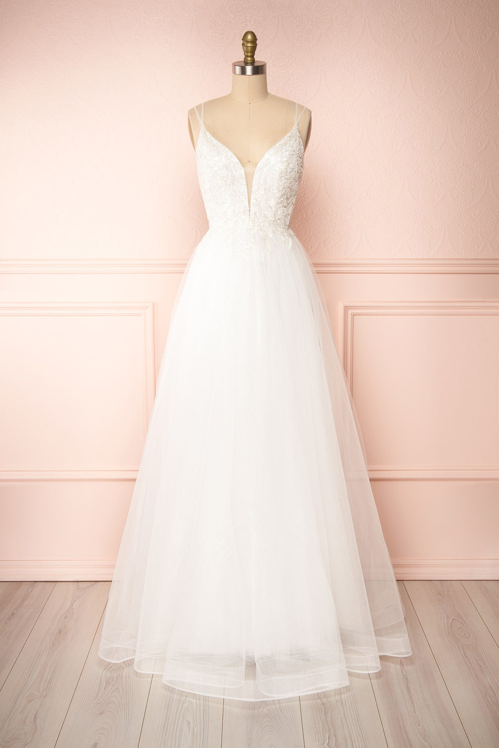 Eugeny | Beaded A-Line Wedding Dress