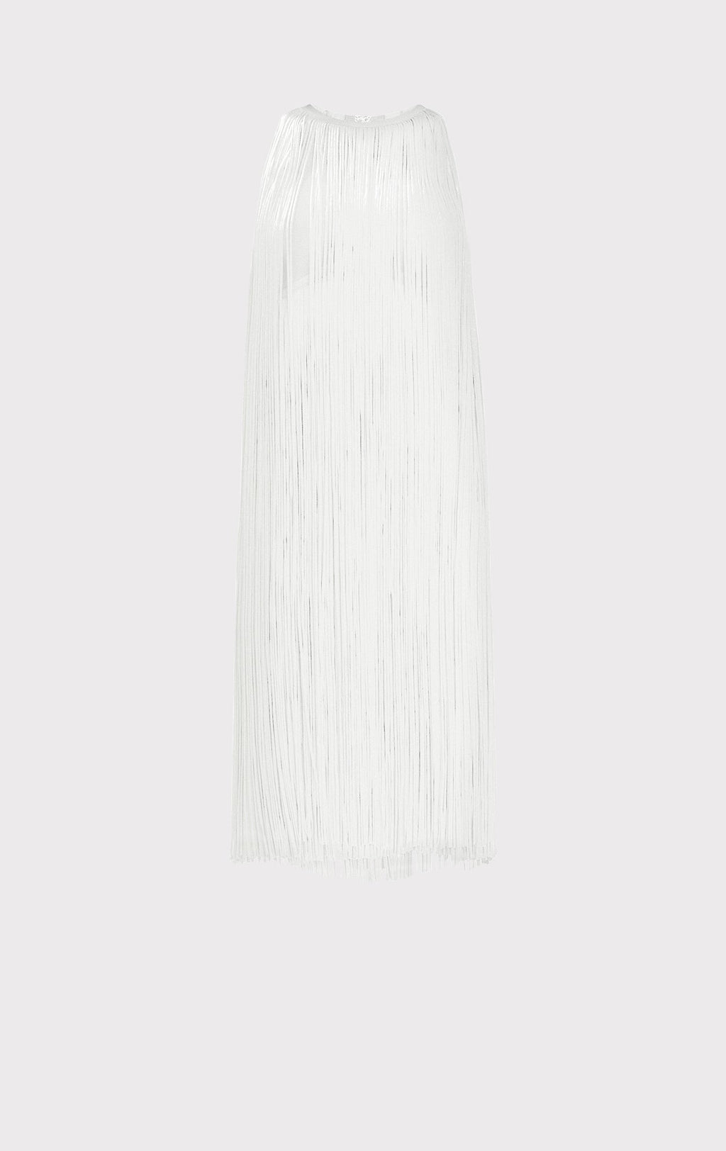 RACER FRINGE MINI DRESS