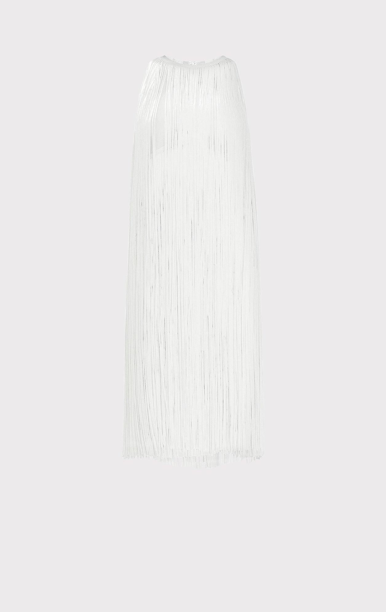RACER FRINGE MINI DRESS