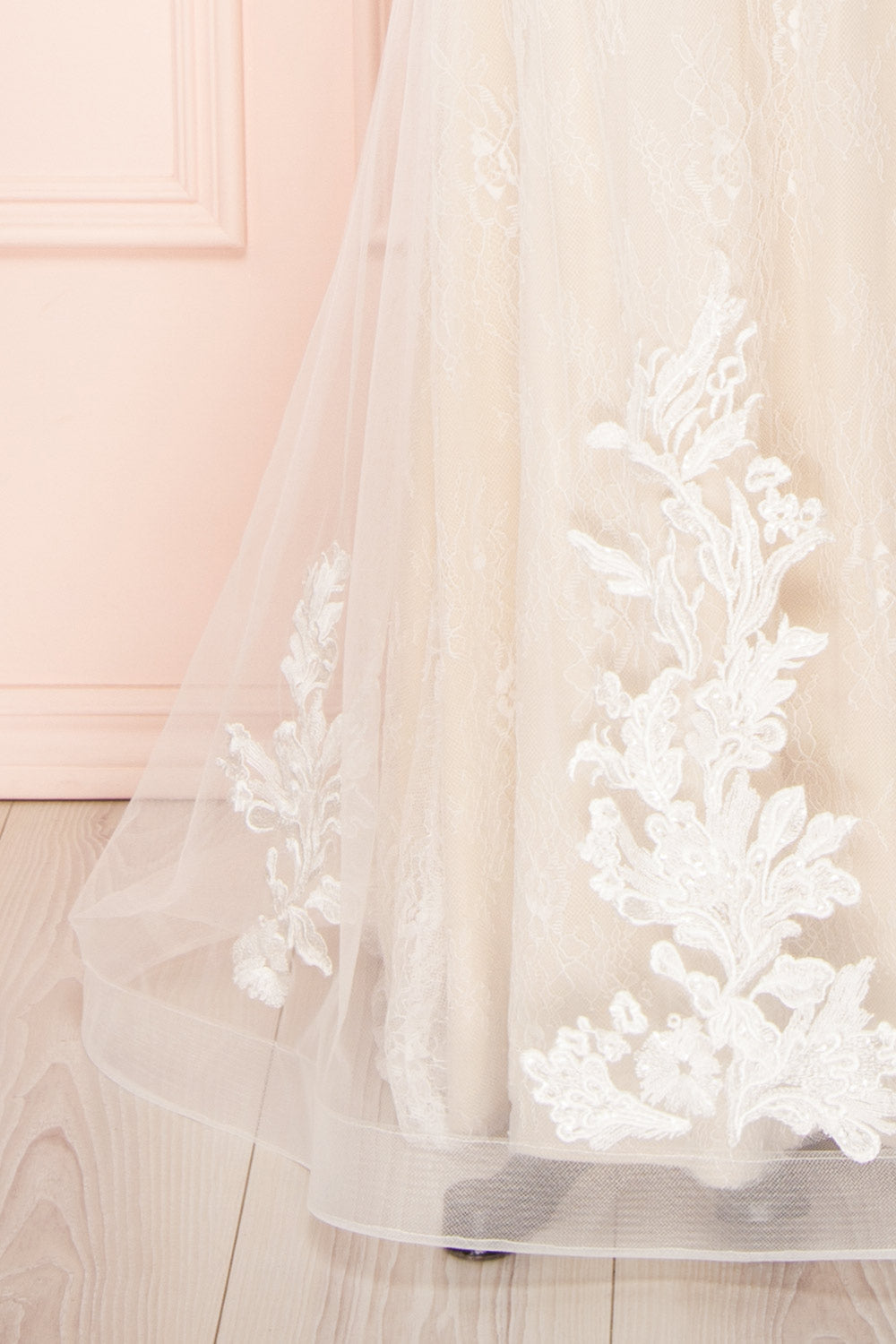 Felicia | Floral Lace Maxi Wedding Gown