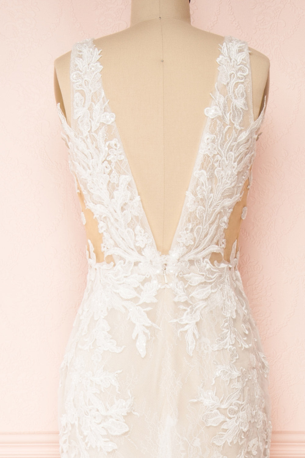 Felicia | Floral Lace Maxi Wedding Gown