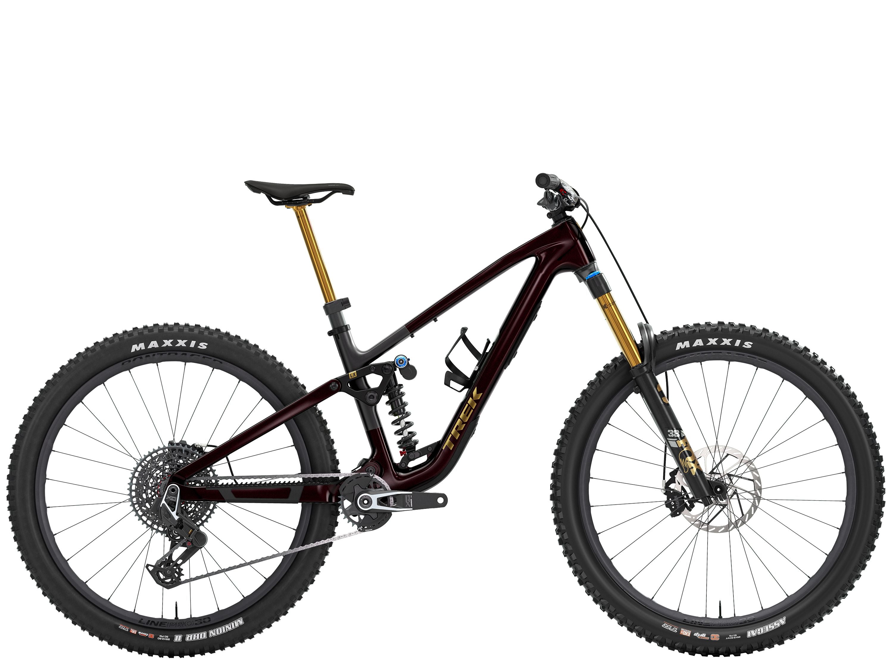 Fuel LX 9.9 X0 AXS XXL Gloss Dark Carmine/Matte Trek Black