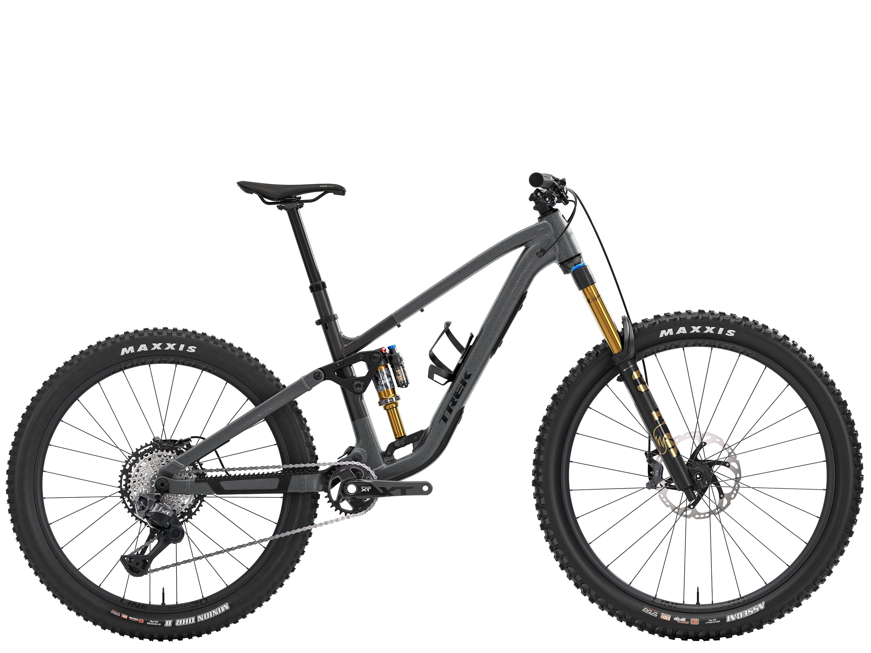 Fuel MX 9 XT DI2 L Lithium Grey/Trek Black Splatter