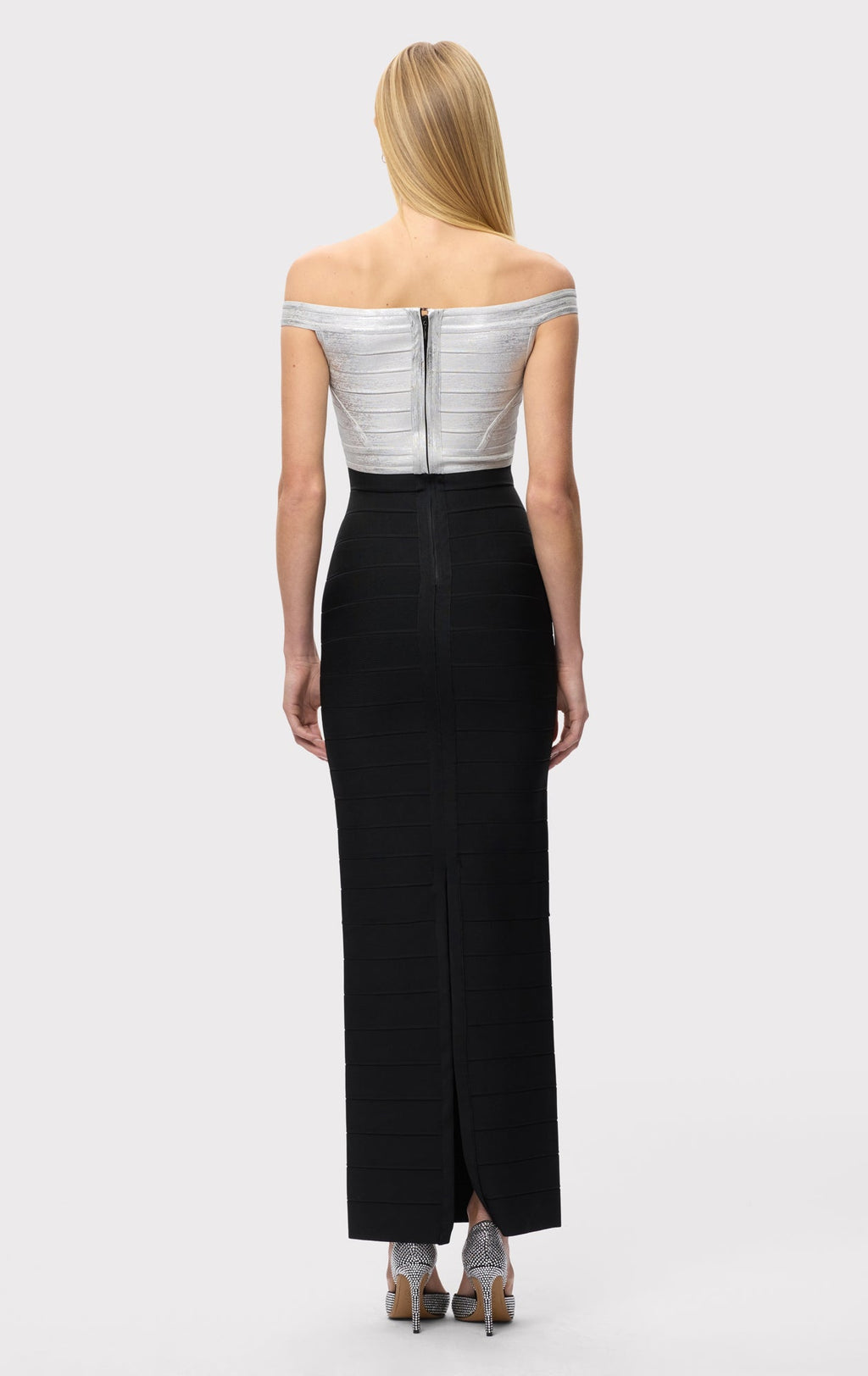 THE METALLIC BONNIE GOWN