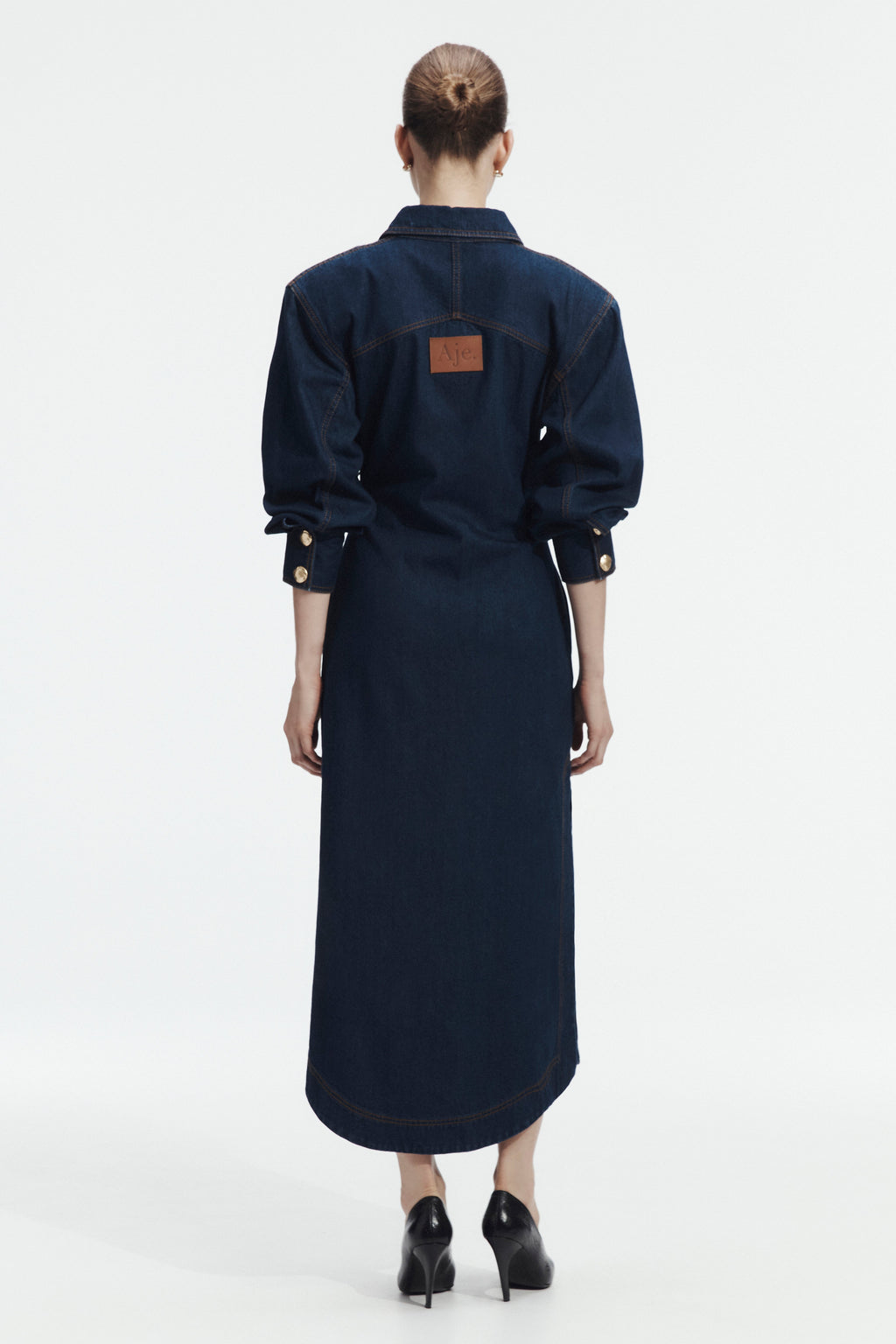 Seren Denim Midi Dress