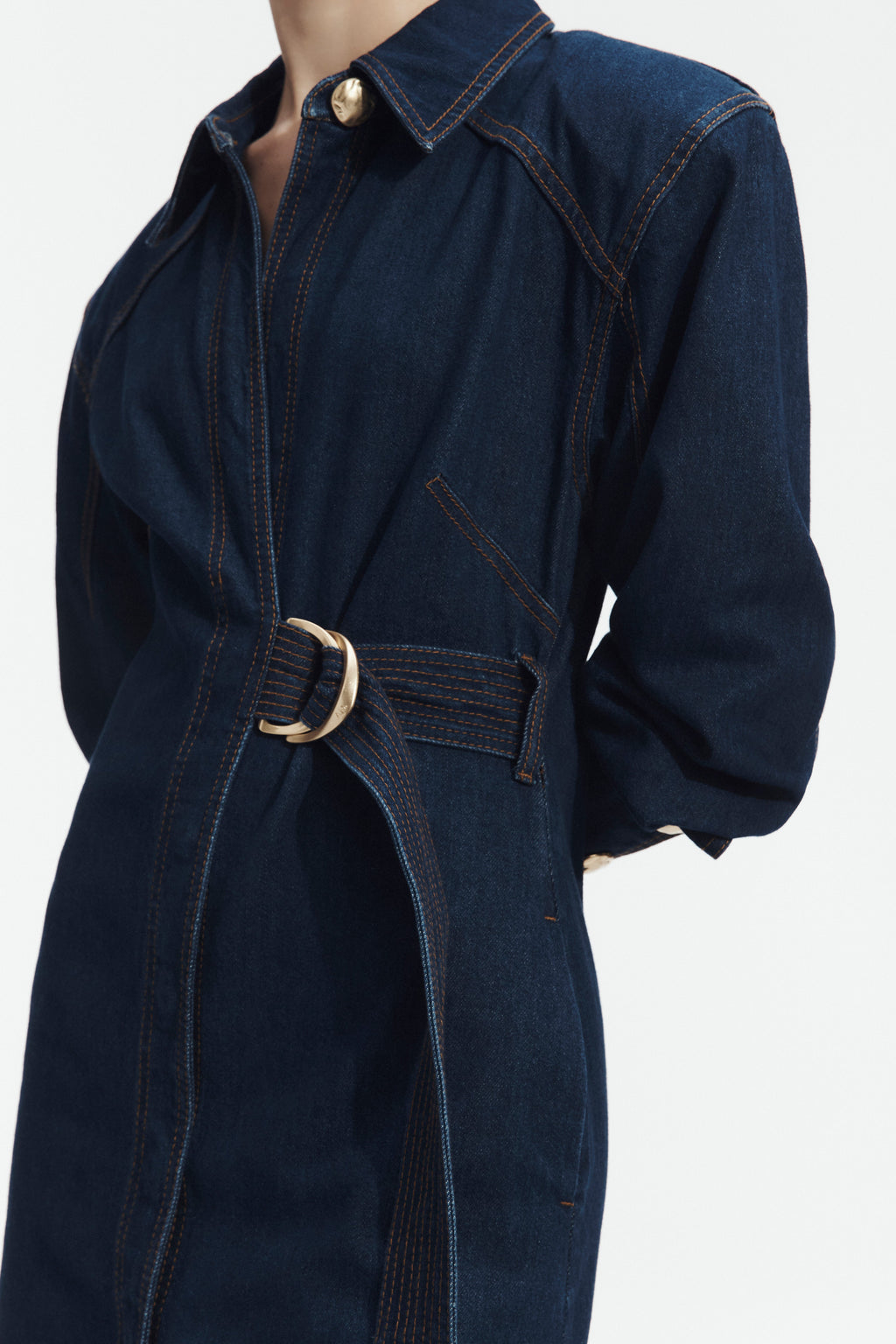 Seren Denim Midi Dress