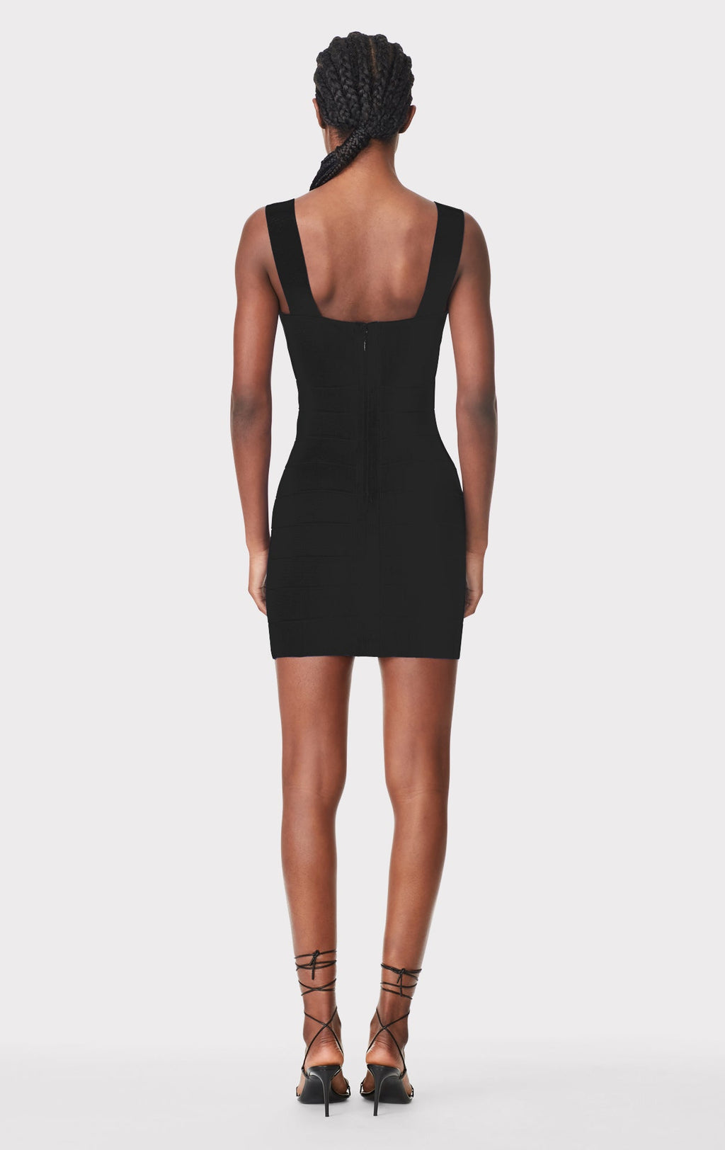 ICON STRAPPY SWEETHEART MINI DRESS