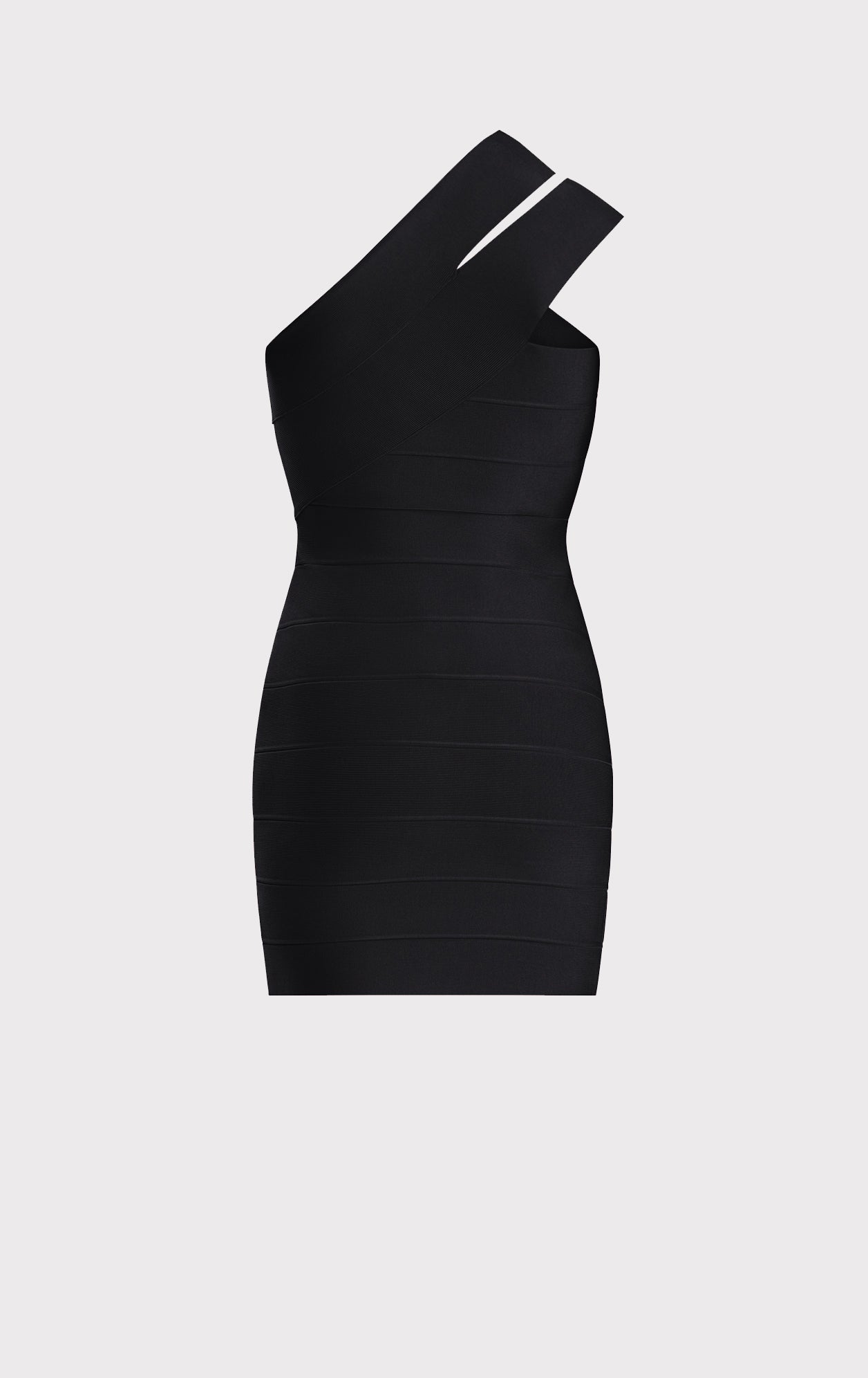 ICON ONE SHOULDER MINI DRESS
