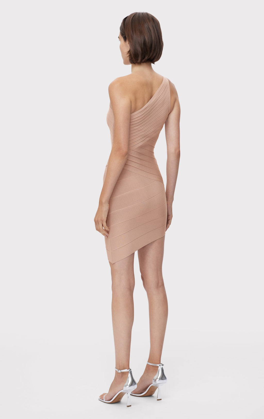 ICON ASYMMETRICAL MINI DRESS