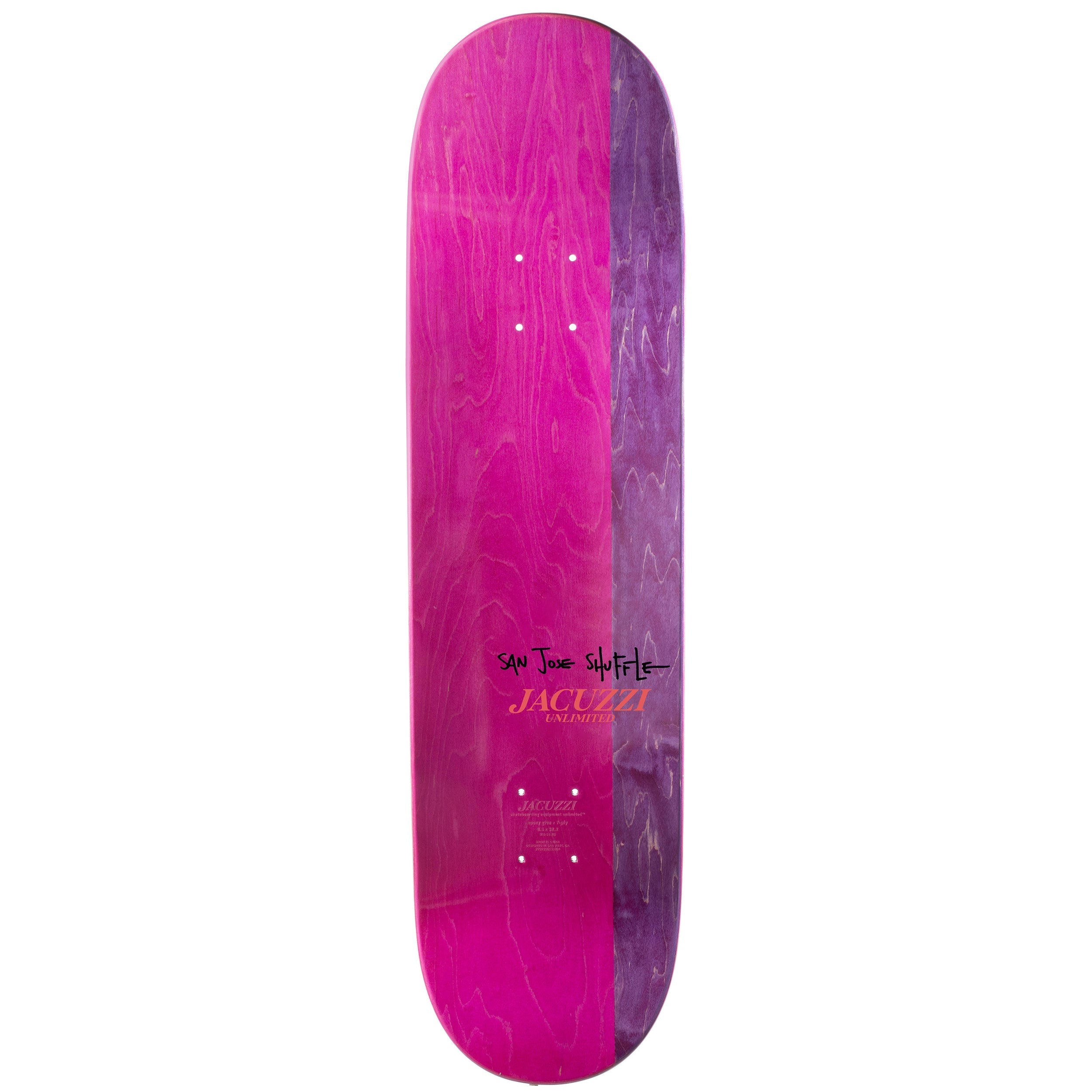 Jacuzzi Skateboard Deck Louie Barletta Later 8.0" x 31.6"