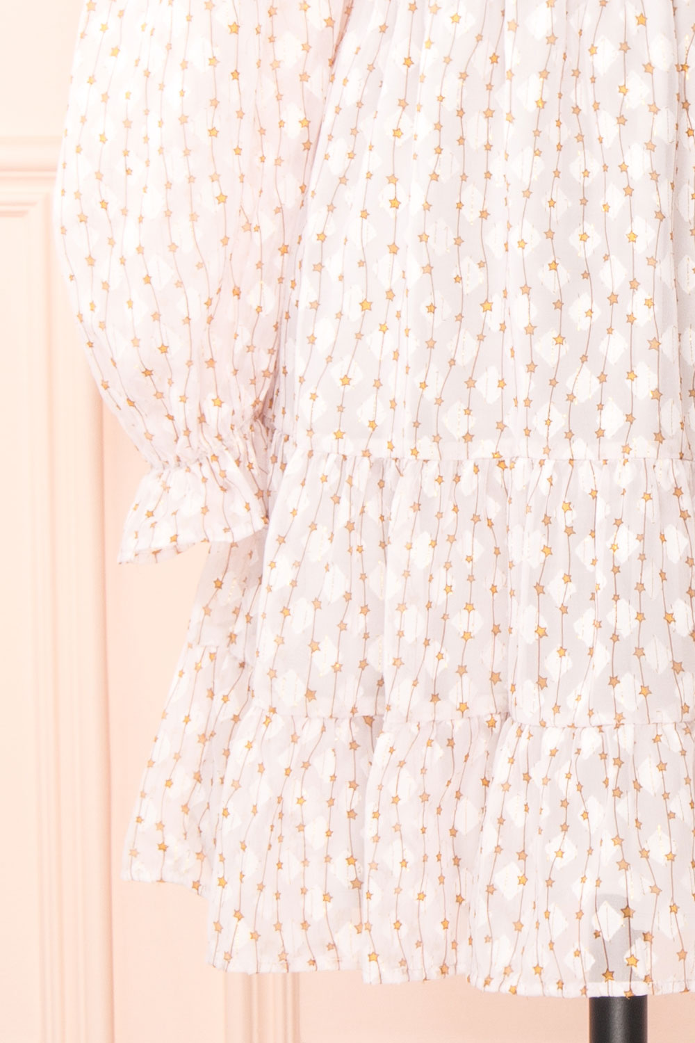 Jean | Short Star Patterned Dress