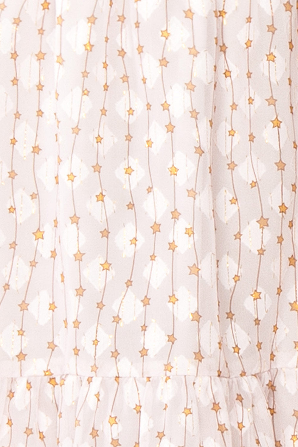 Jean | Short Star Patterned Dress