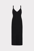 Rhinestone Knit Cami Midi Dress
